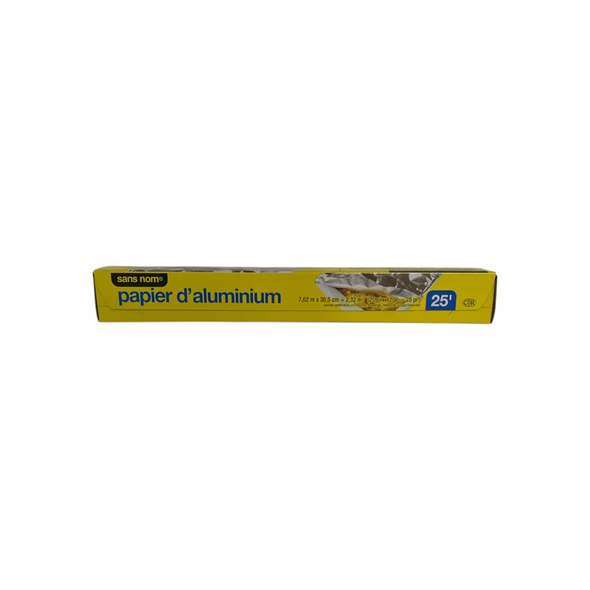 No Name Foil (7.62cm x 30.5cm) ｜ 大統華超級市場