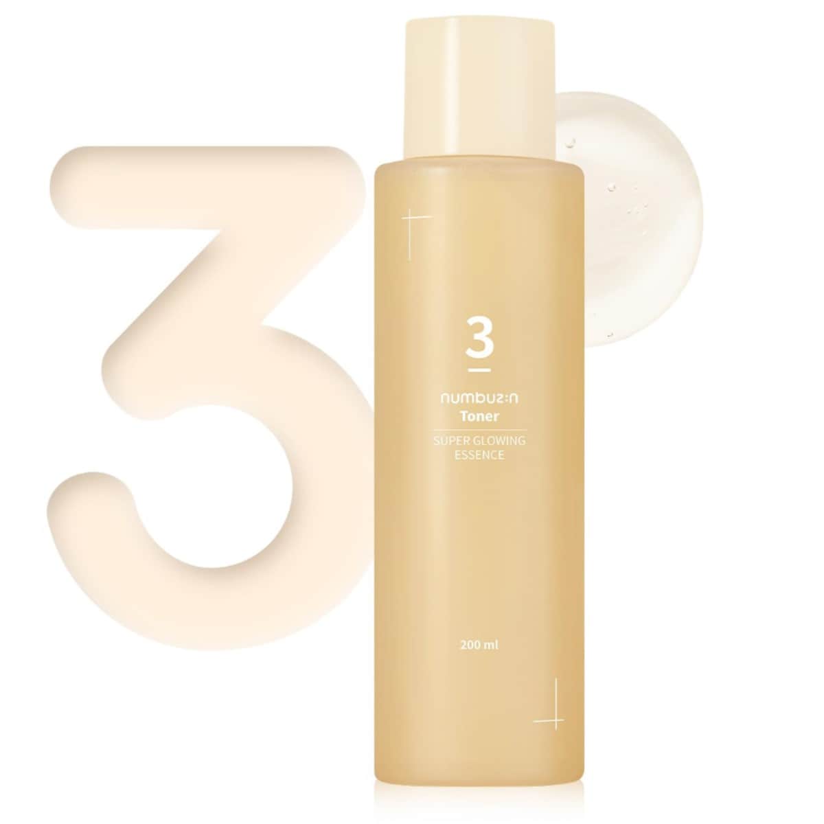 Numbuzin No.3 Super Glowing Toner (200ml) | T&T Supermarket