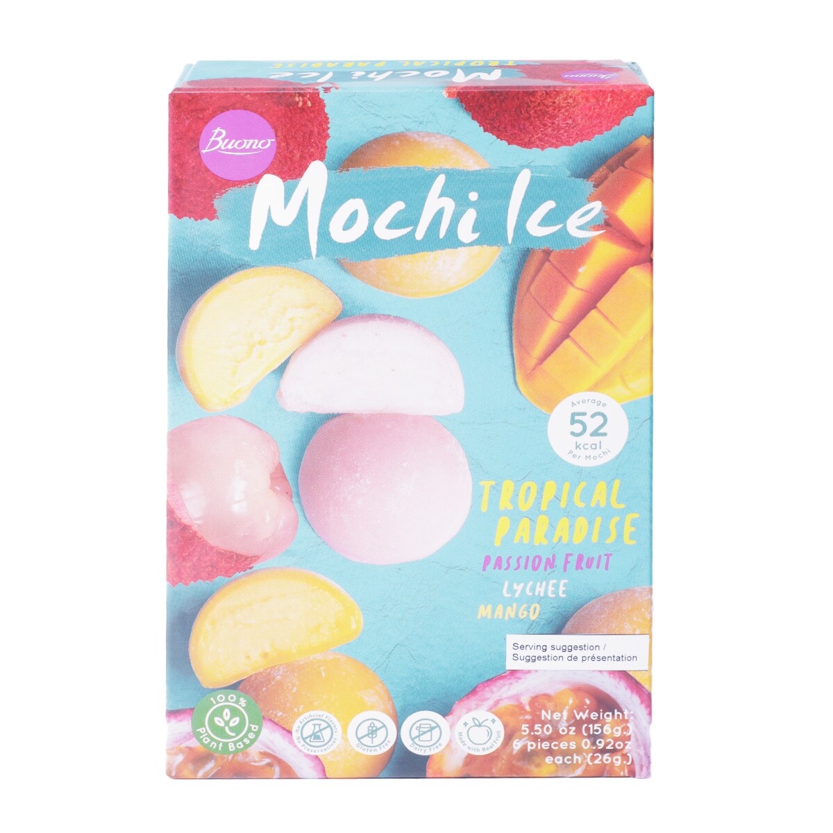Buono Tropical Paradise Mochi Ice Cream (156g) ｜ 大統華超級市場