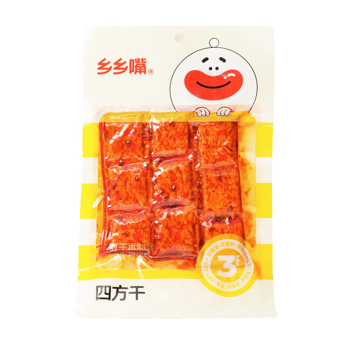乡乡嘴红油四方干(85g)