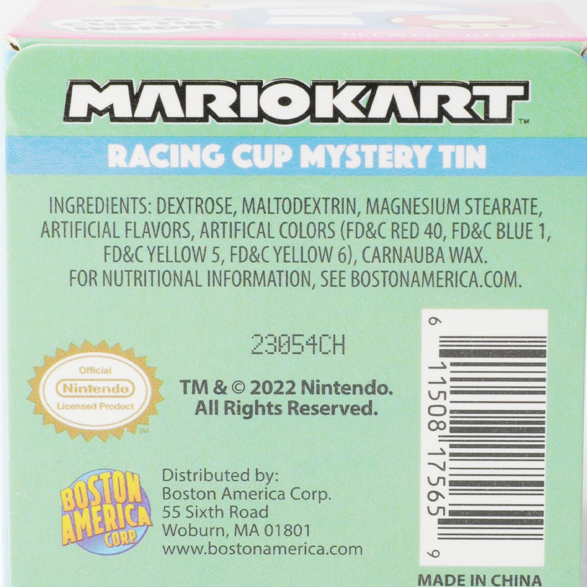 Boston America Mario Kart Blind Box Fruit Candy (19.8g) ｜ 大統華