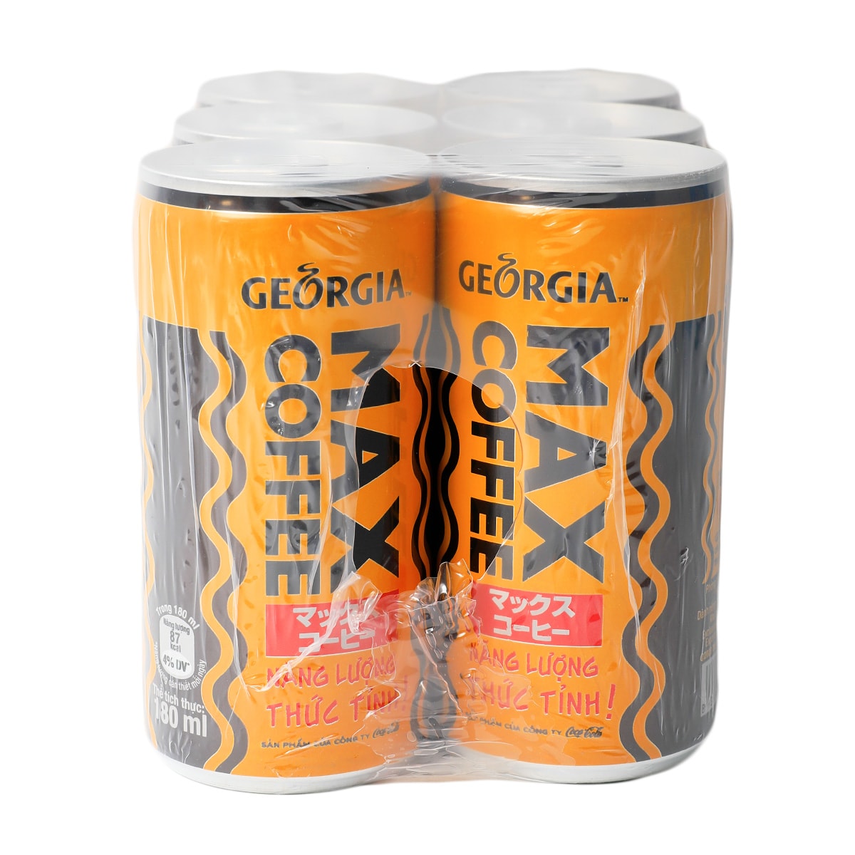 Georgia Max Coffee (180mlx6) ｜ 大統華超級市場