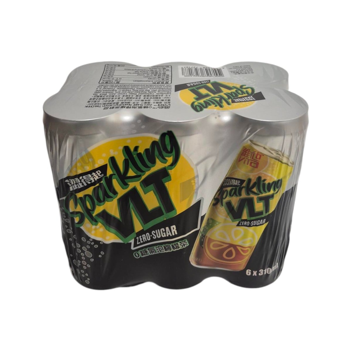 Vita 0 Sugar Sparkling Lemon Tea (310mLx6) | T&T Supermarket US