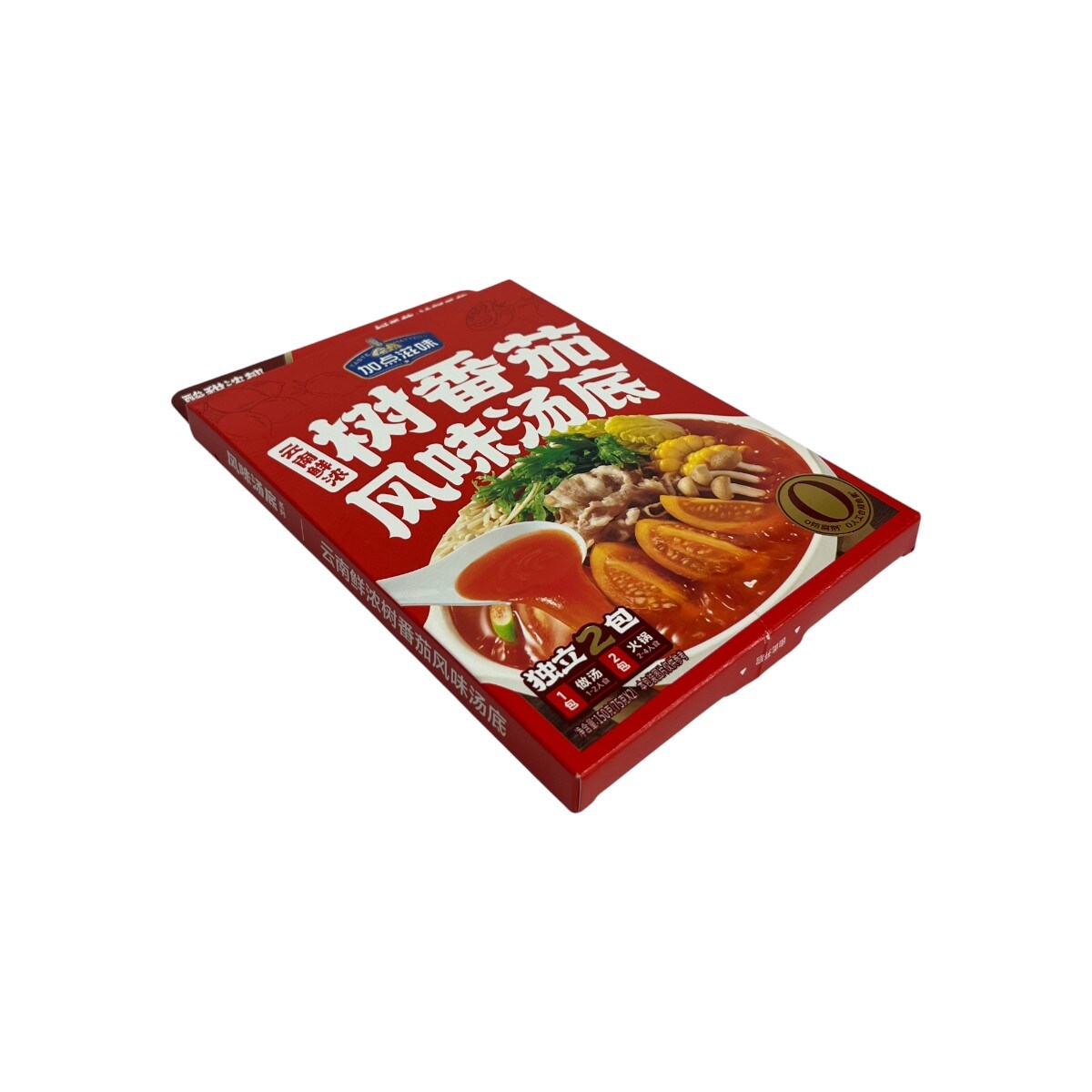 極上　鬼　根付　トヒニ　26g 東S8-0523☆2F Jia Dian Zi Wei Xinjiang Tomato Hot Pot Soup (2x75g) ｜ 大統華超級市場
