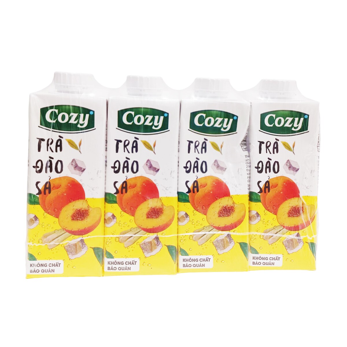 桃華 Cozy桃子檬草茶(225mlx4) ｜ T&T Supermarché