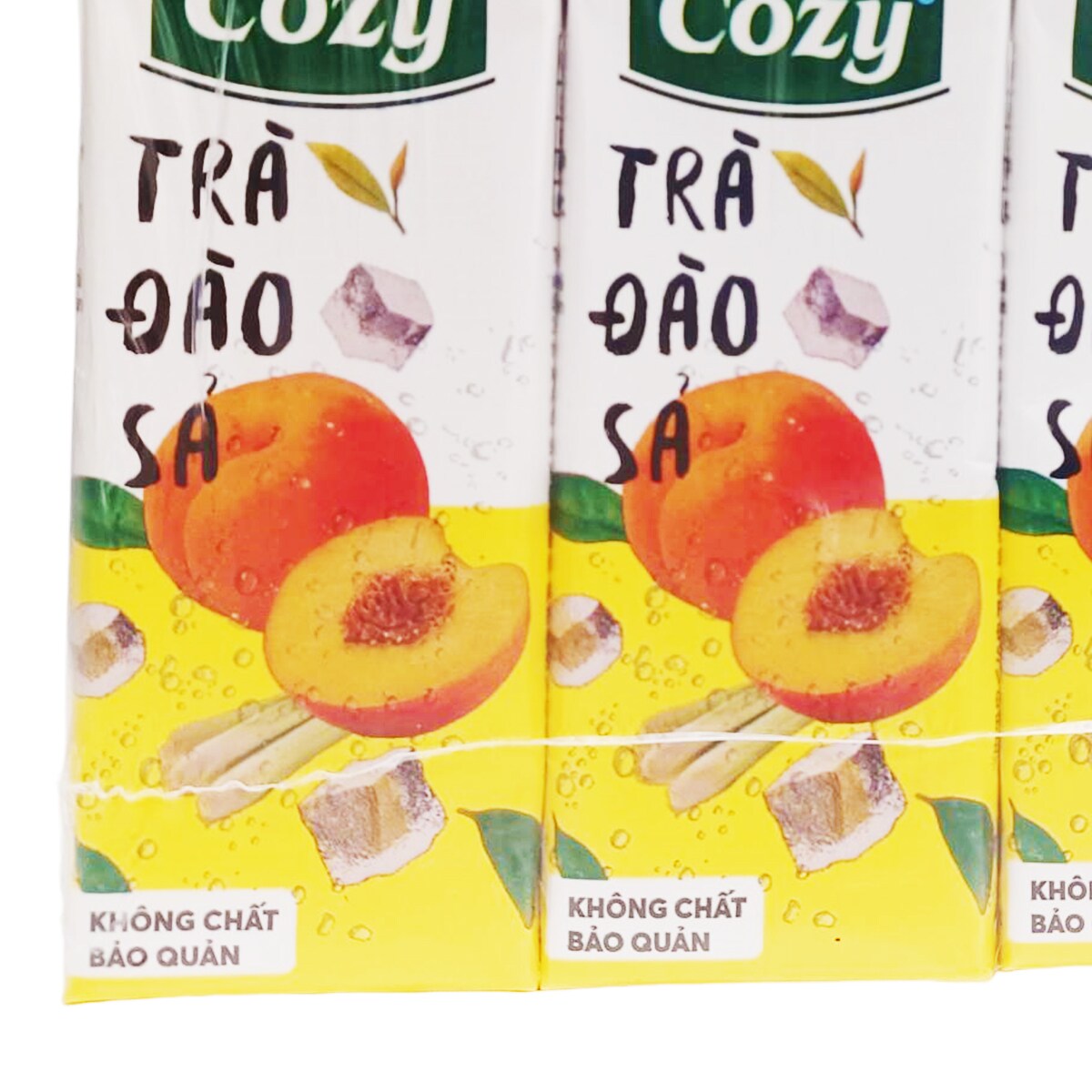Cozy桃子檬草茶(225mlx4) ｜ T&T Supermarché