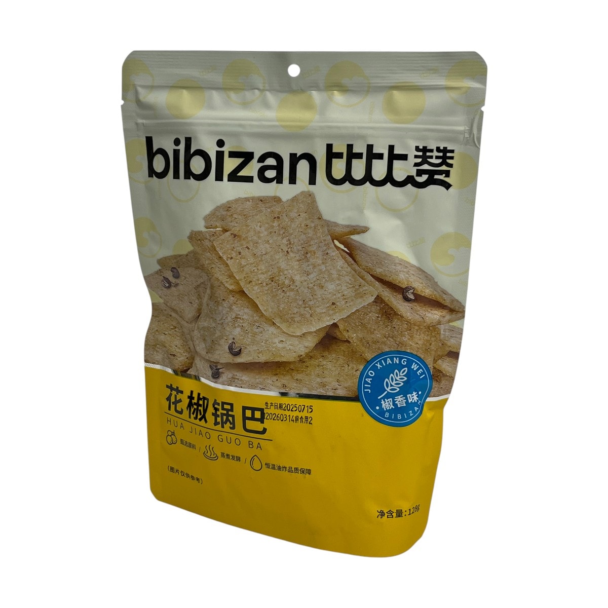 Bi Bi Zan Sichuan Pepper Rice Cracker (128g) ｜ 大统华超级市场