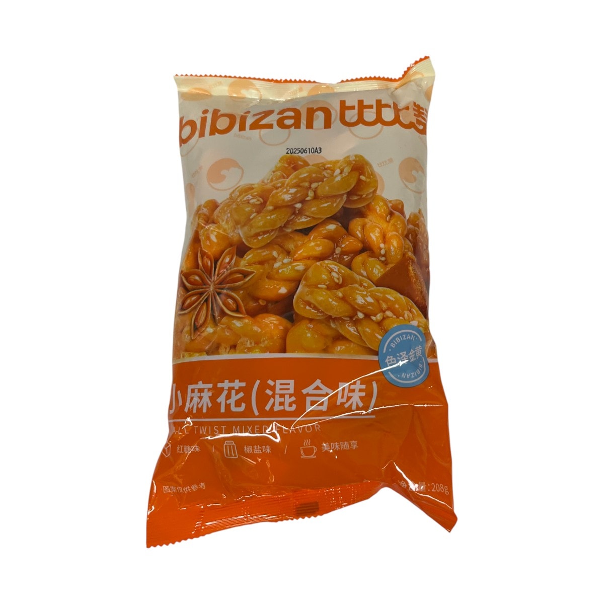 Bi Bi Zan Fried Dough Twist Mixed Flavour (208g) | T&T Supermarket