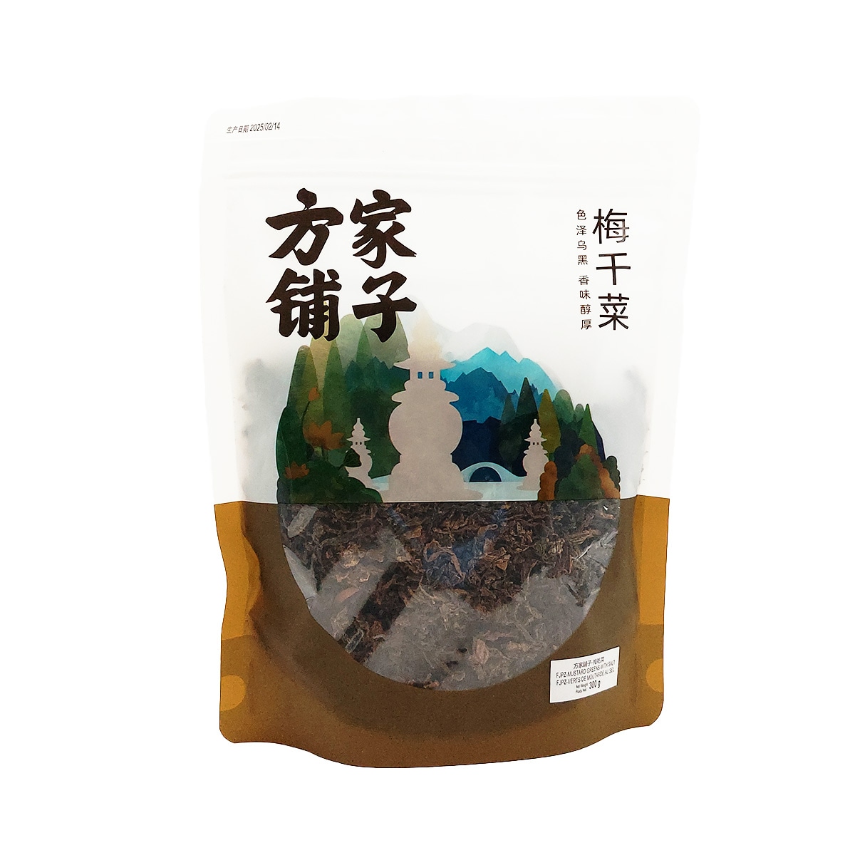 Fang Jia Pu Zi Dried Leaf Mustard Vegetables (300g) ｜ 大统华超级市场