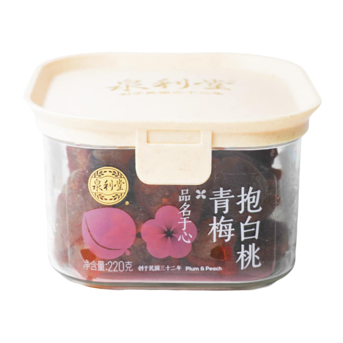 Sugar Plum Ferry ‎ 甜梅號 新品未開封 激レア 泉利堂青梅抱白桃(220g) ｜ T&T Supermarché