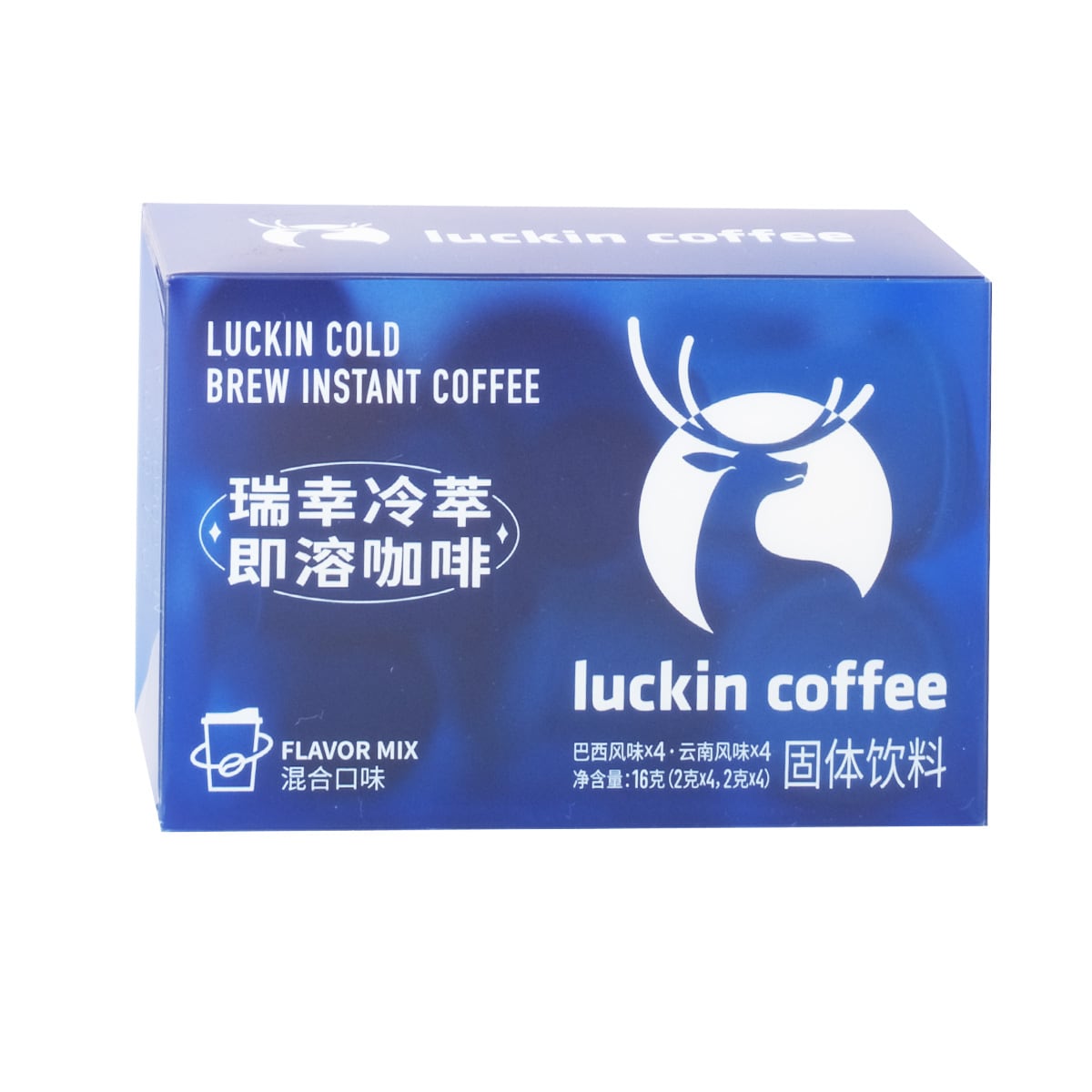 Luckin Cold Brew Instant Coffee-Mixed flavour (16g) ｜ 大統華超級市場