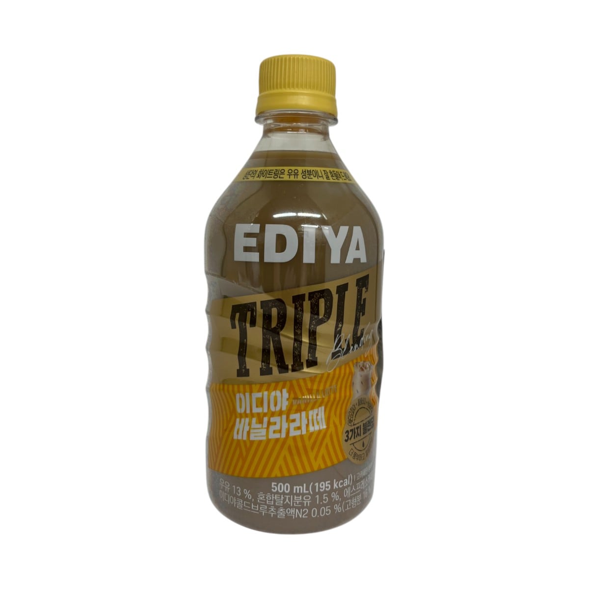 Ediya三倍香草拿鐵咖啡(500mL) ｜ T&T Supermarché