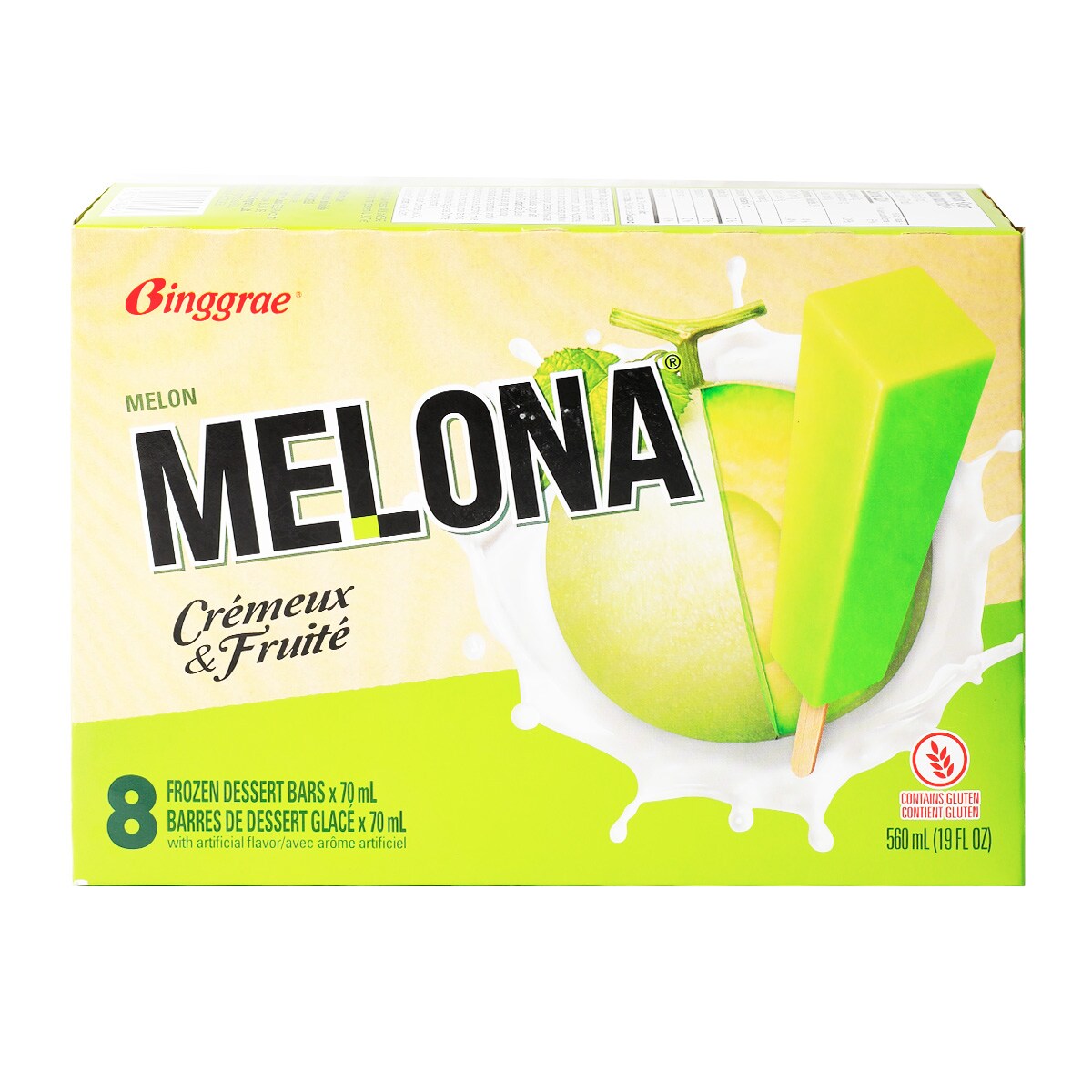 Binggrae Melona Melon Ice Bar (560mL) | T&T Supermarket