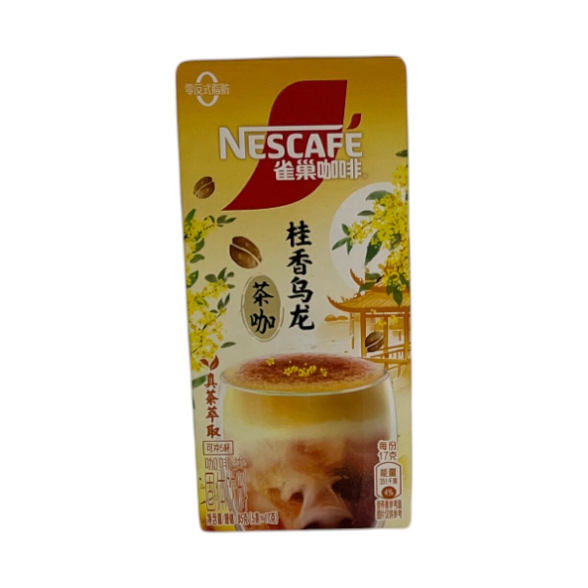 【桐さま】ご購入品◆C咖 雀巢桂花烏龍茶咖(5x17g) ｜ 大統華超級市場