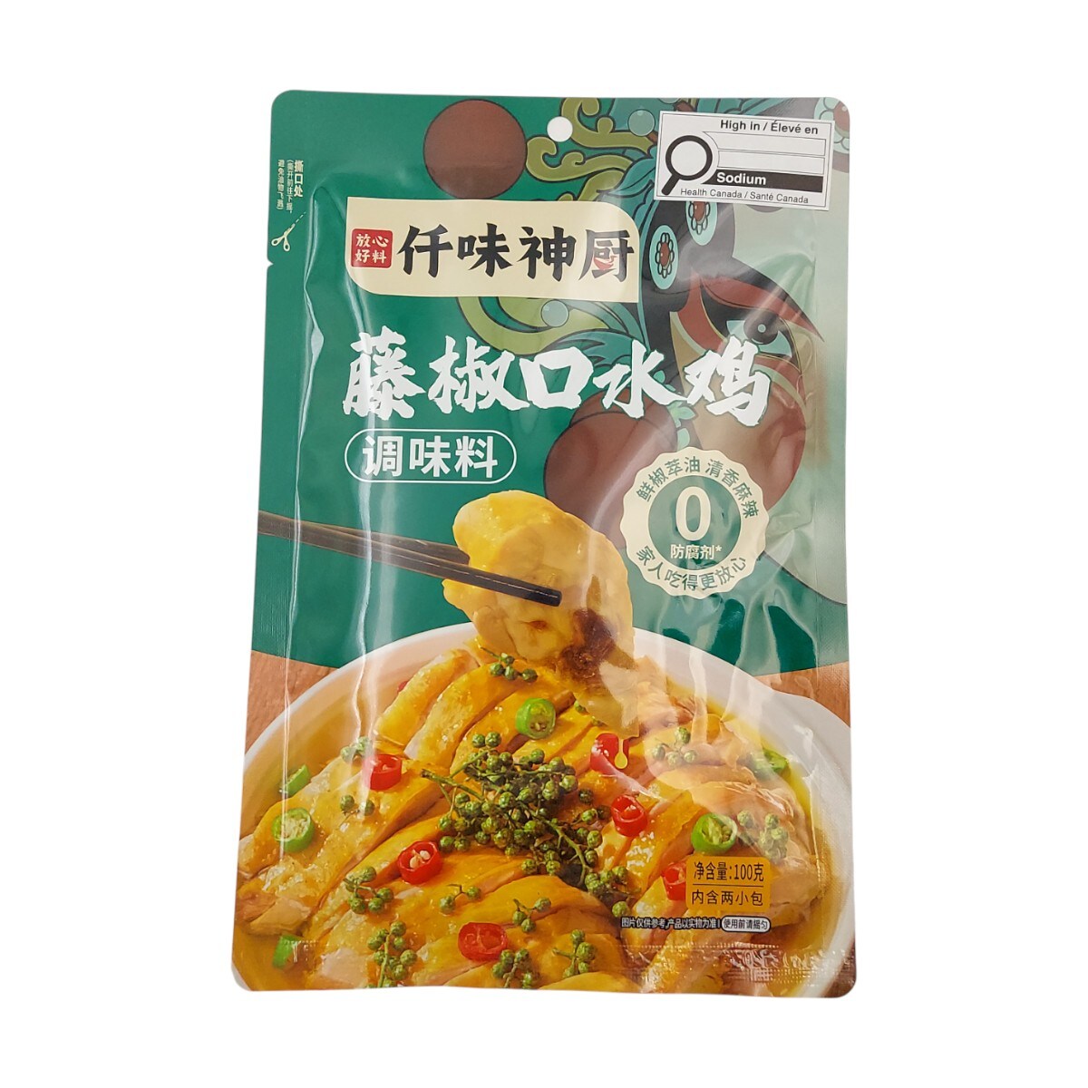 仟味神厨藤椒口水鸡汁(100g) ｜ 大统华超级市场