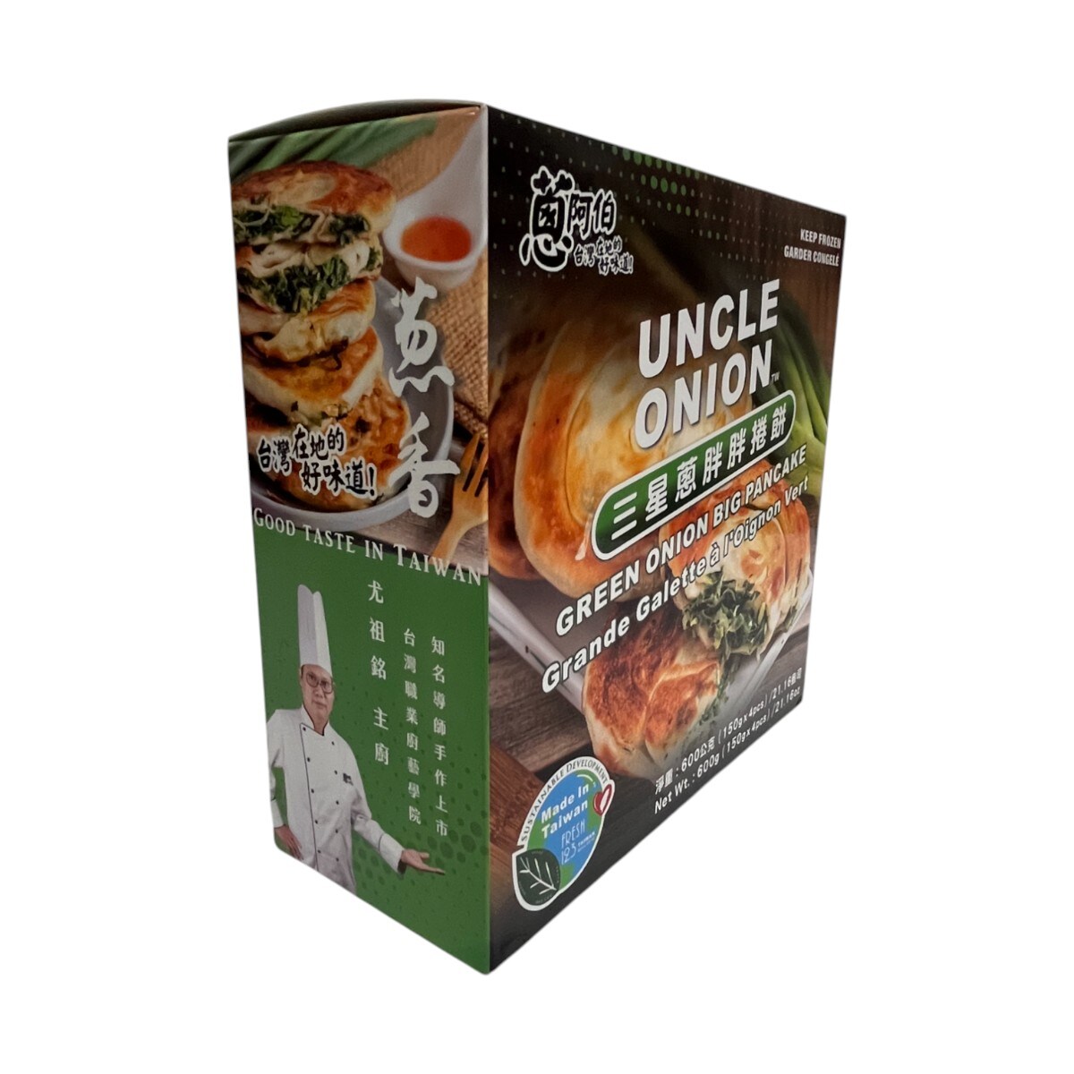 Uncle Onion Green Onion Pancake (600g) ｜ 大统华超级市场