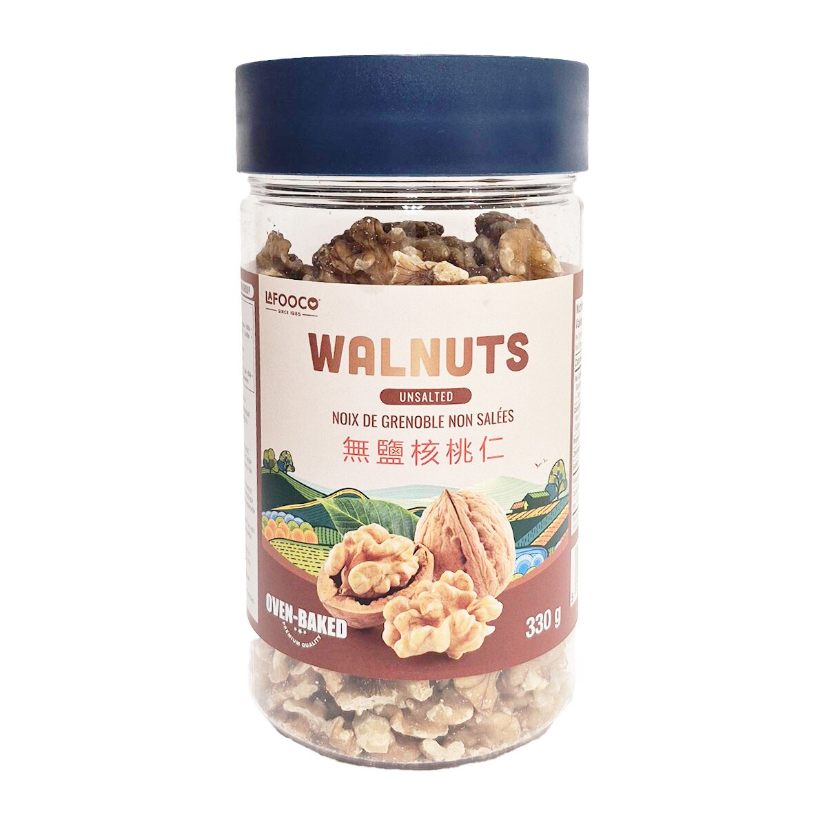 LaFOOCO Unsalted Oven-Baked Walnuts (330g) ｜ 大统华超级市场
