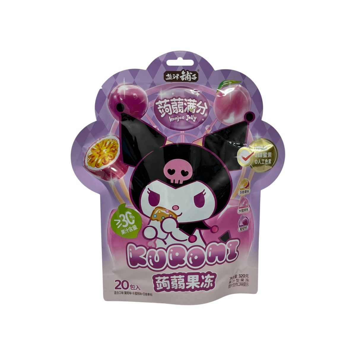 Yan Jin Pu Zi Mixed Flavoured Konjac Jelly (320g) ｜ T&T Supermarché