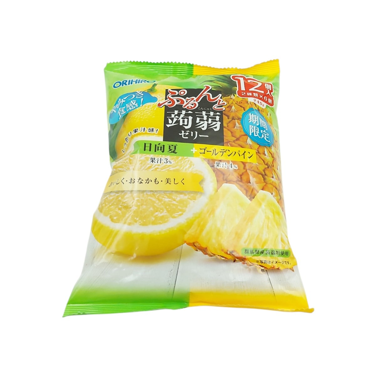 Orihiro Hyuga Natsu Pink Konjac Jelly (240g) ｜ 大統華超級市場