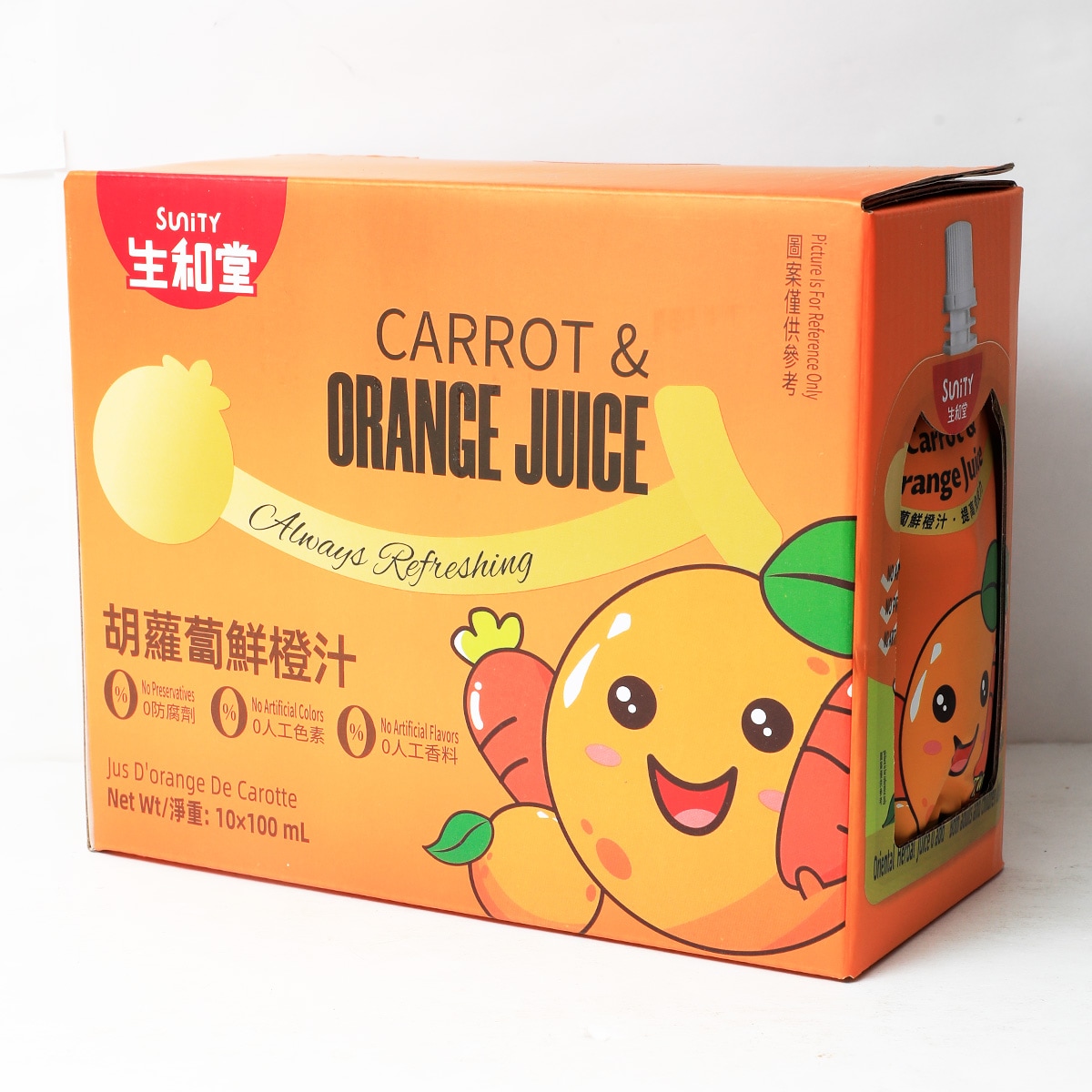 生和堂胡萝卜鲜橙汁(10x100mL) | T&T Supermarket