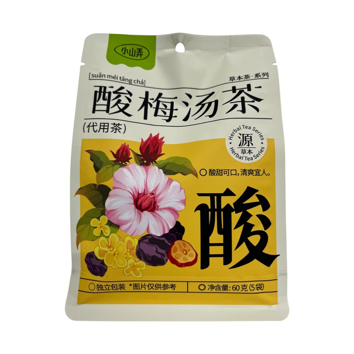 Xiao Shan Nong Sour Plum Tea Bag (5x12g) | T&T Supermarket