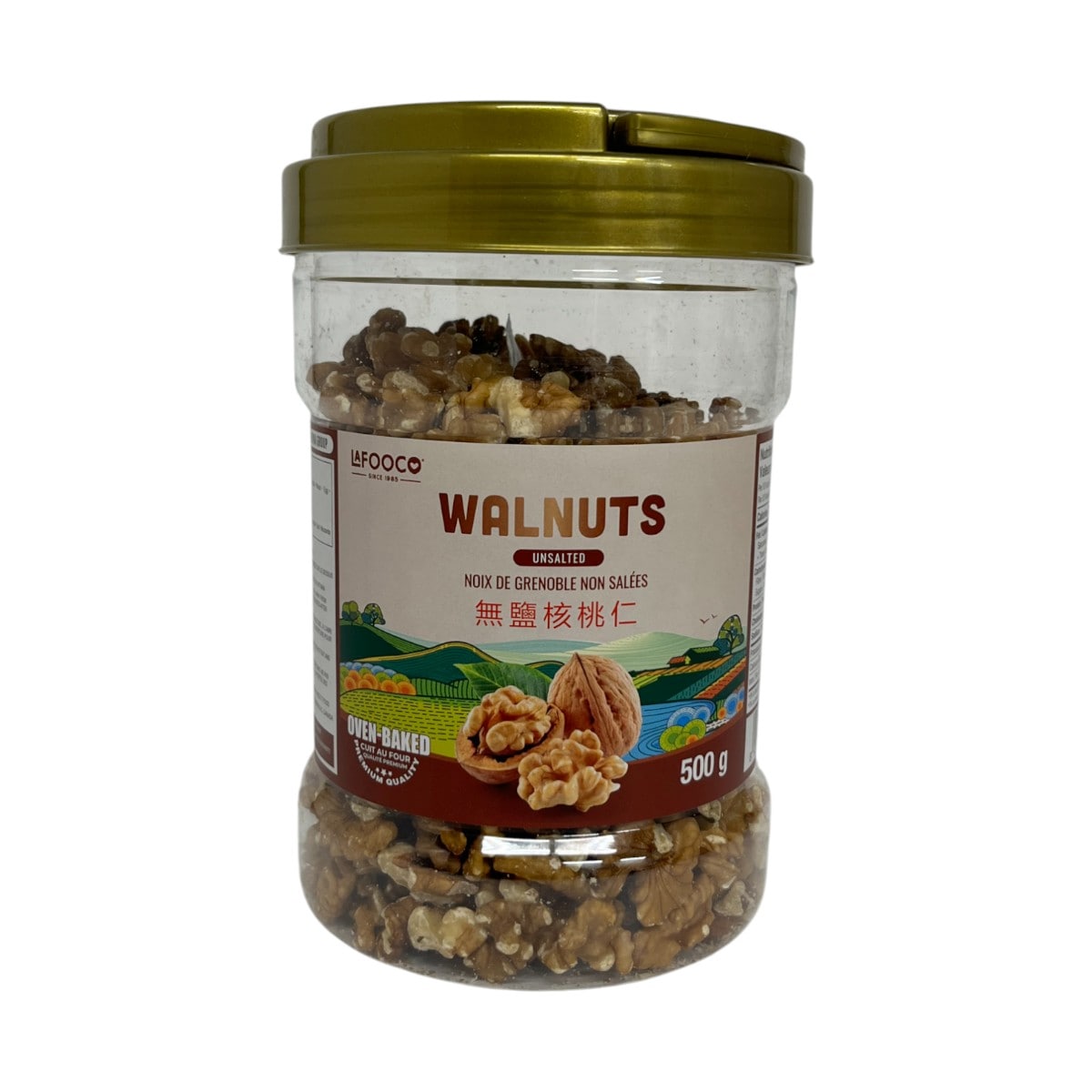 Walnut出品 LaFOOCO Unsalted Walnuts (500g) | T&T Supermarket
