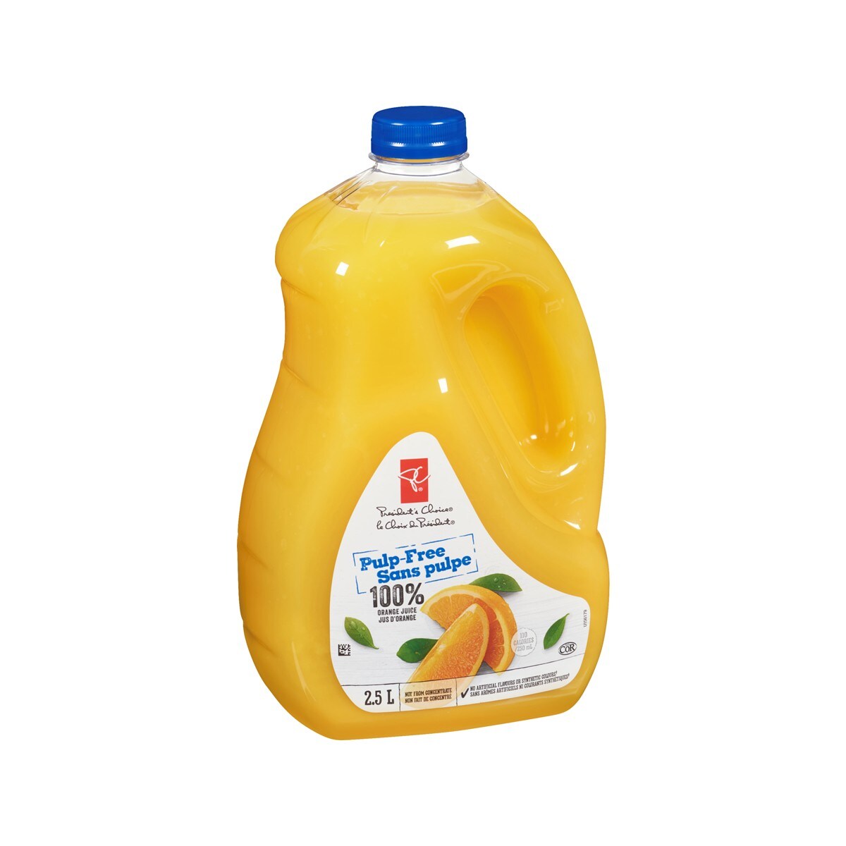President's Choice Orange Juice No Pulp (2.5L) ｜ 大统华超级市场