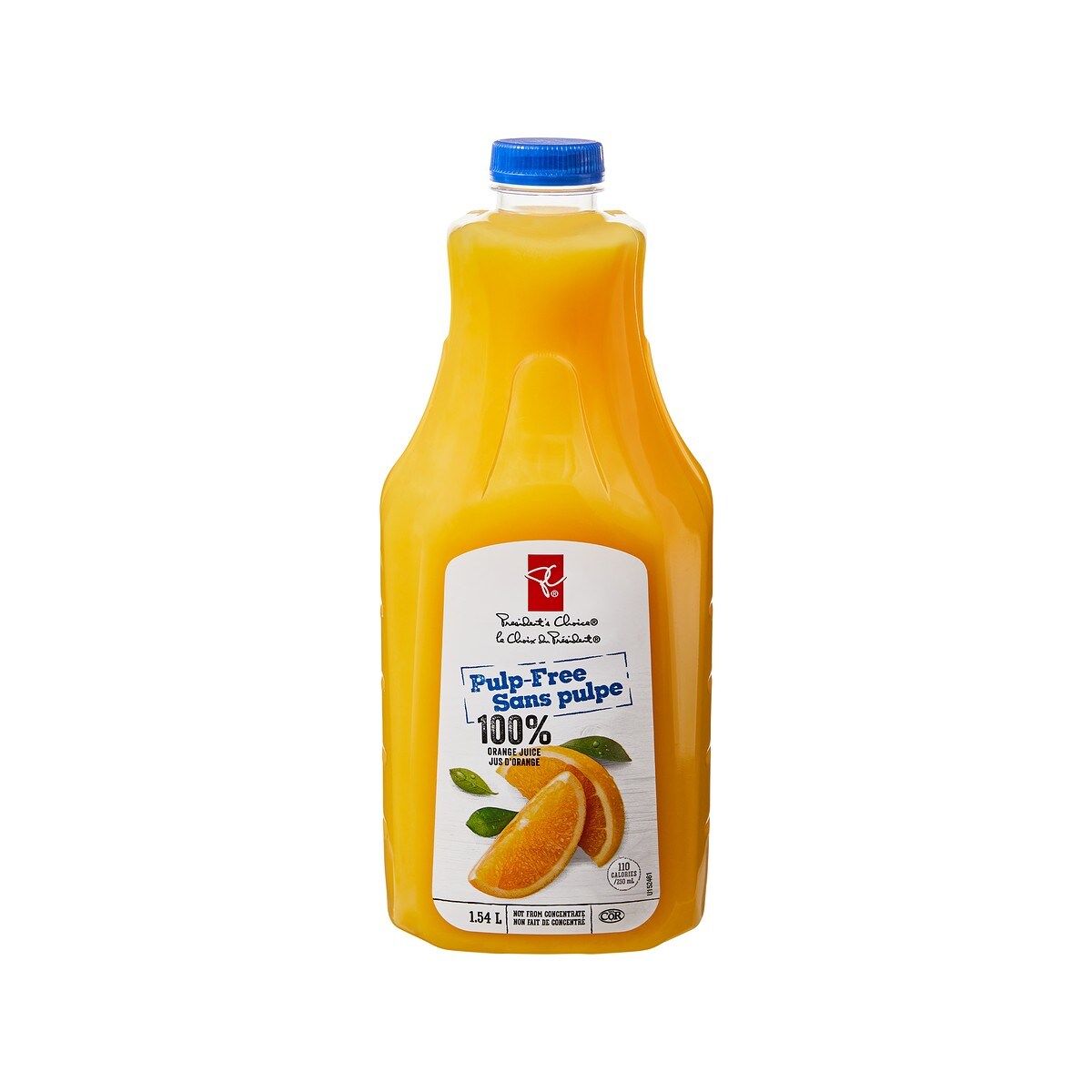 President's Choice Orange Juice No Pulp (1.54L) ｜ 大統華超級市場
