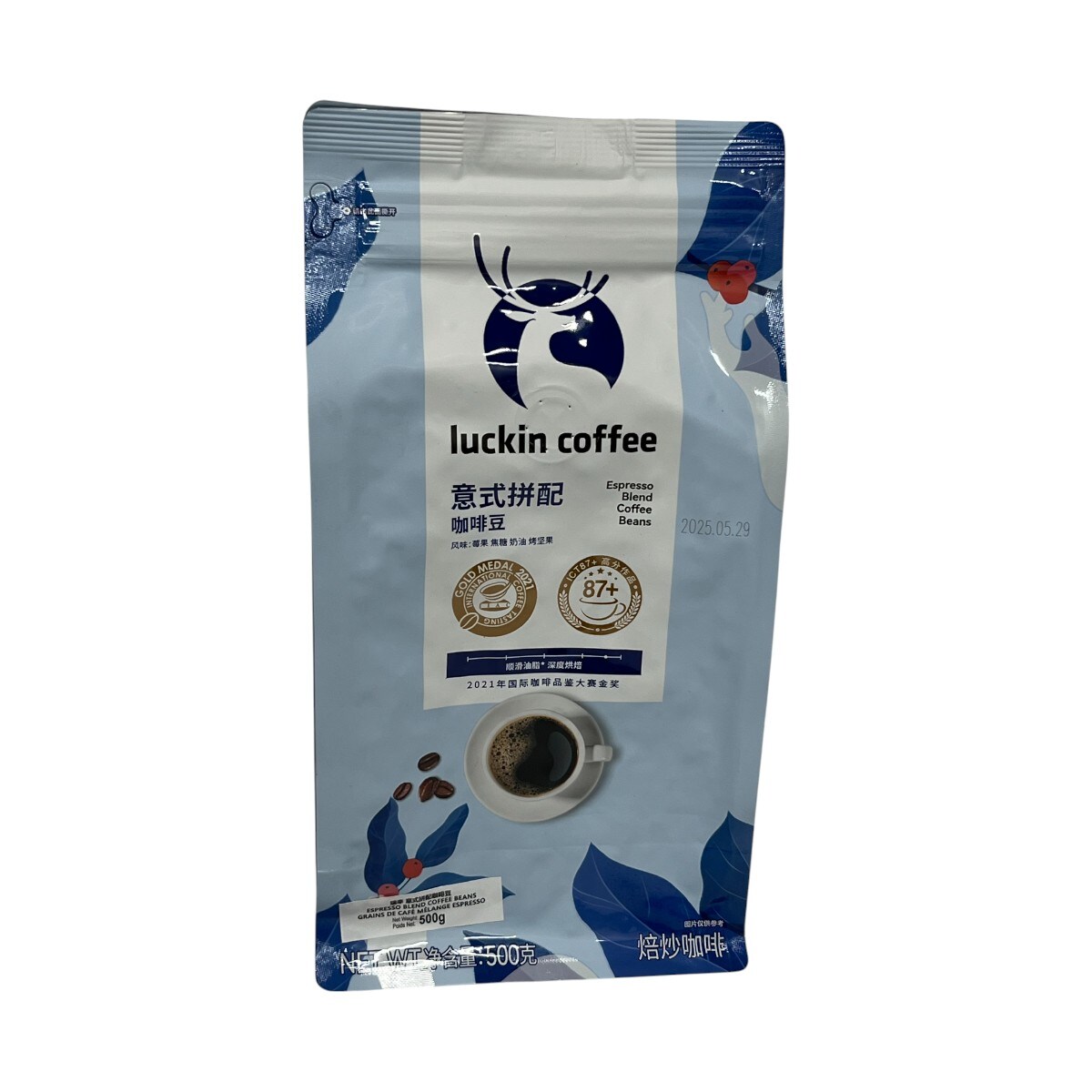 Luckin Coffee Espresso Blend Coffee Beans (500g) ｜ 大统华超级市场