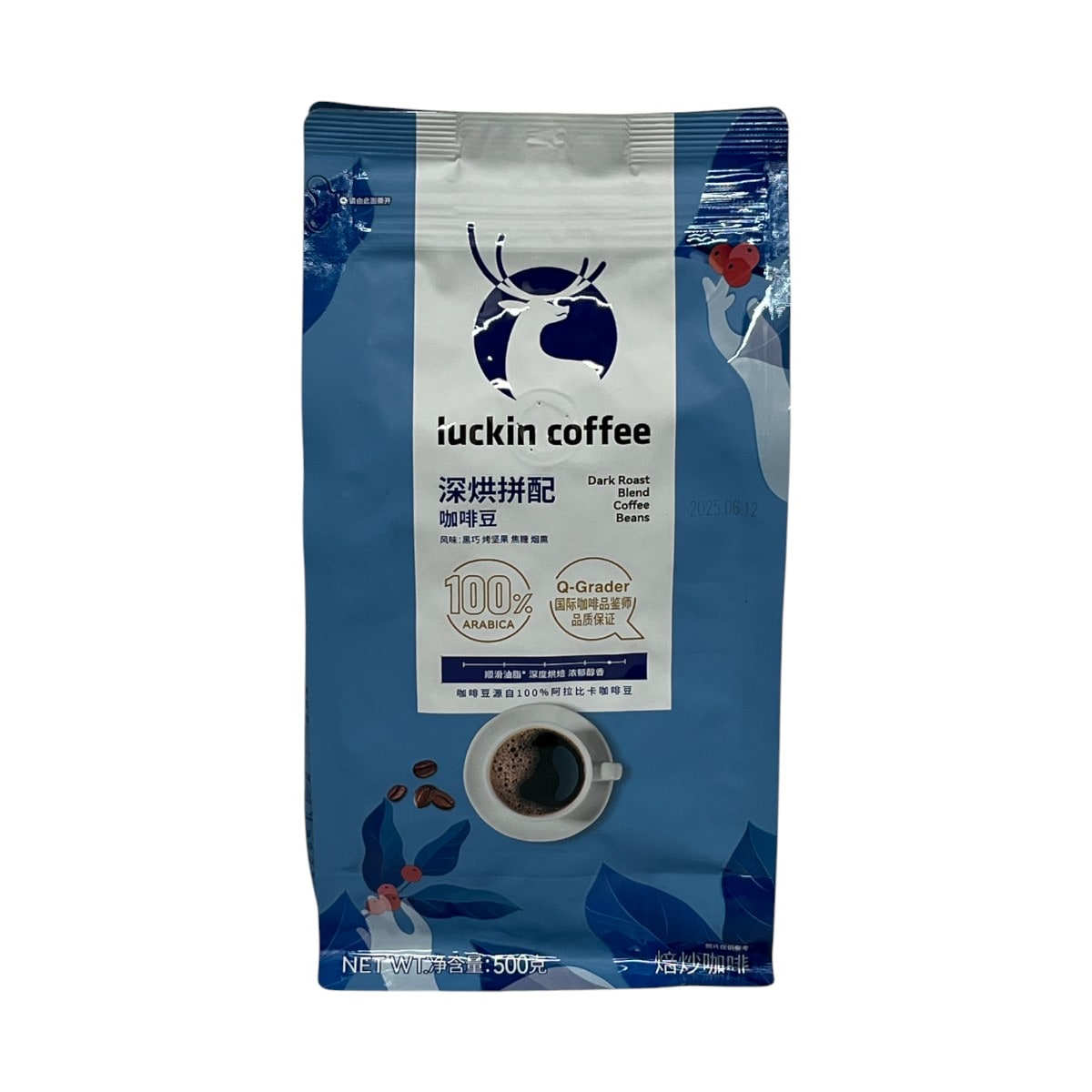 Luckin Coffee Dark Roast Blend Coffee Beans (500g) | T&T Supermarket