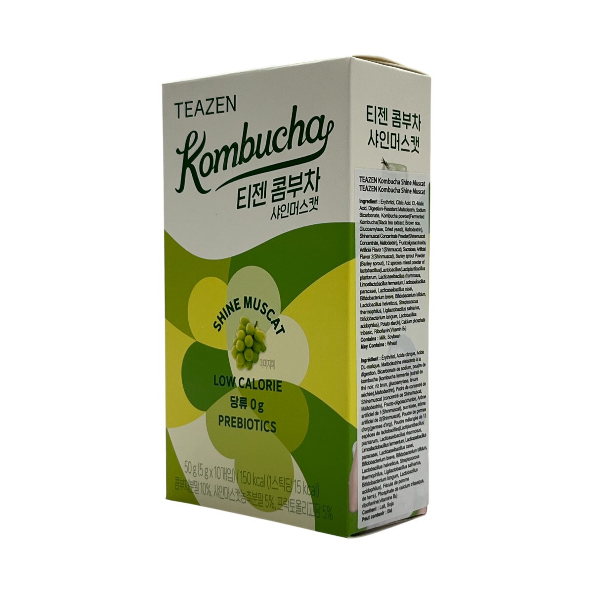 Teazen益生菌康普茶-晴王葡萄(10x5g) ｜ 大統華超級市場