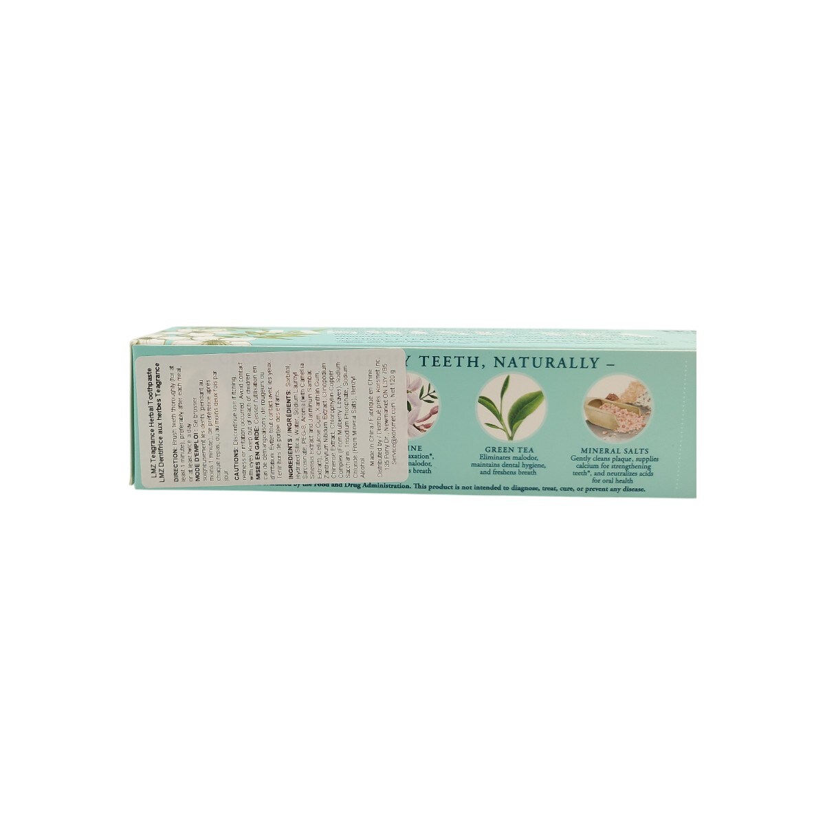 Liang Mian Zhen Tea Fragrance Herbal Toothpaste (120g) | T&T