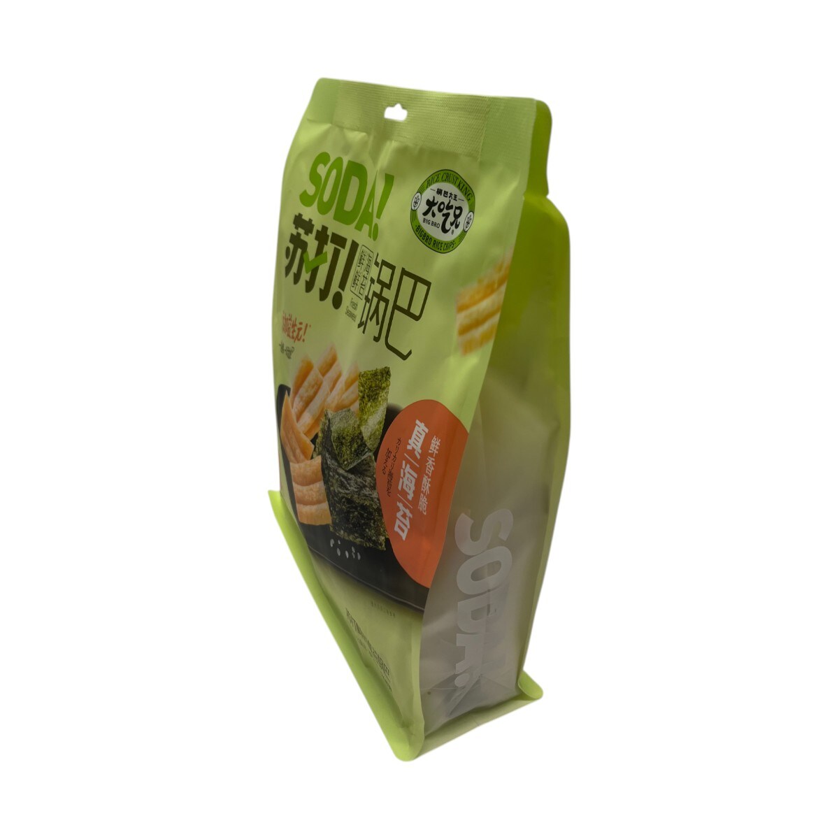 専用【original 10＋roasted rice 9 】newmix Big Bro Soda Fresh Seaweed Rice Crackers (268g) ｜ 大统华