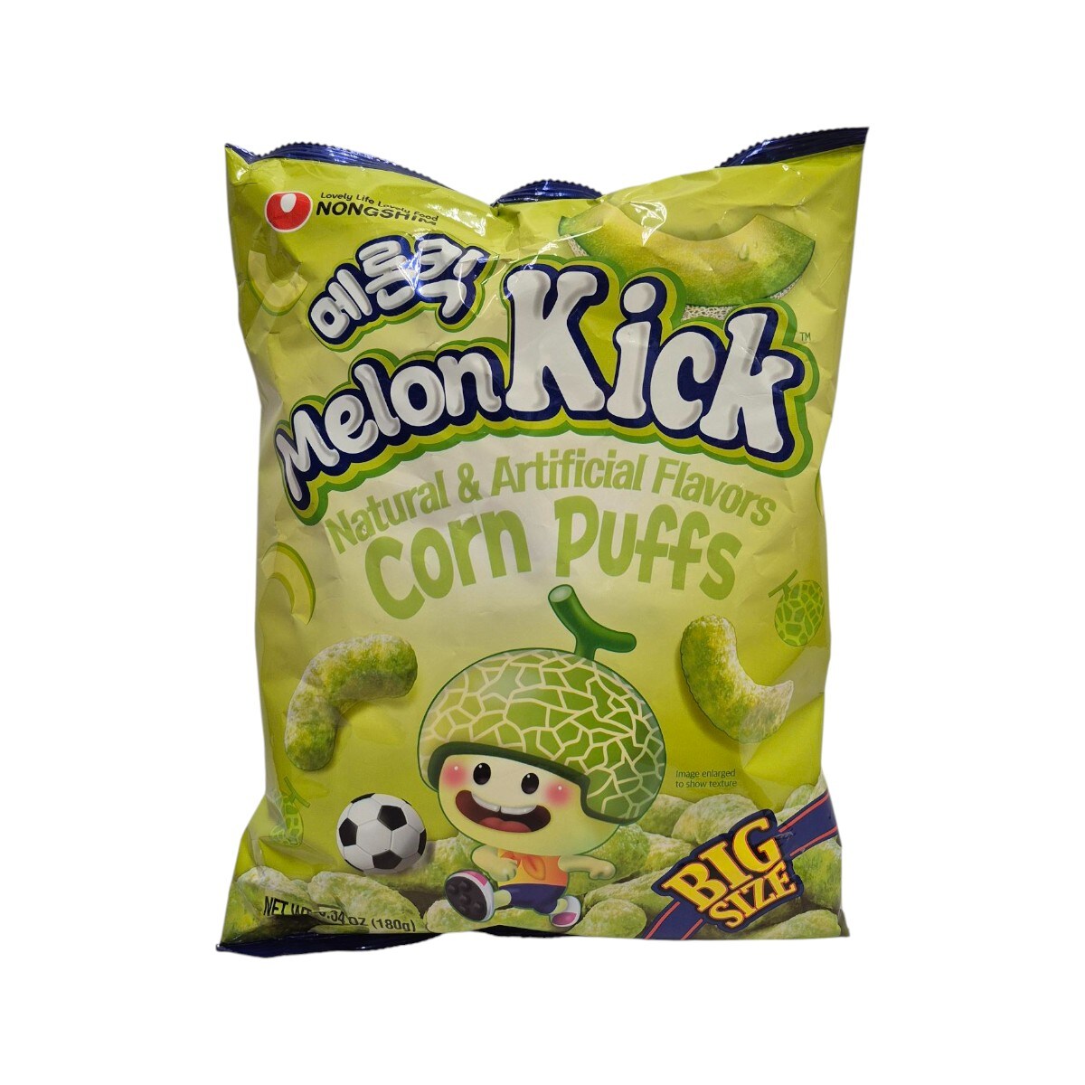 rinchan★カモワン Nongshim Melon Kick (180g) ｜ 大统华超级市场