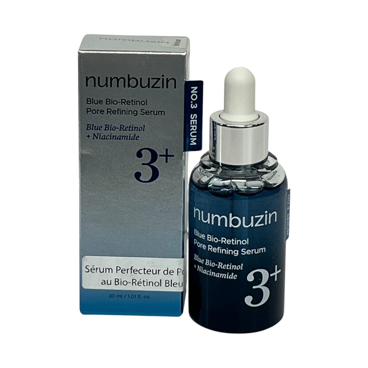 Numbuzin No.3 Blue Bio-Retinol Pore Refining Serum (30mL) ｜ 大统