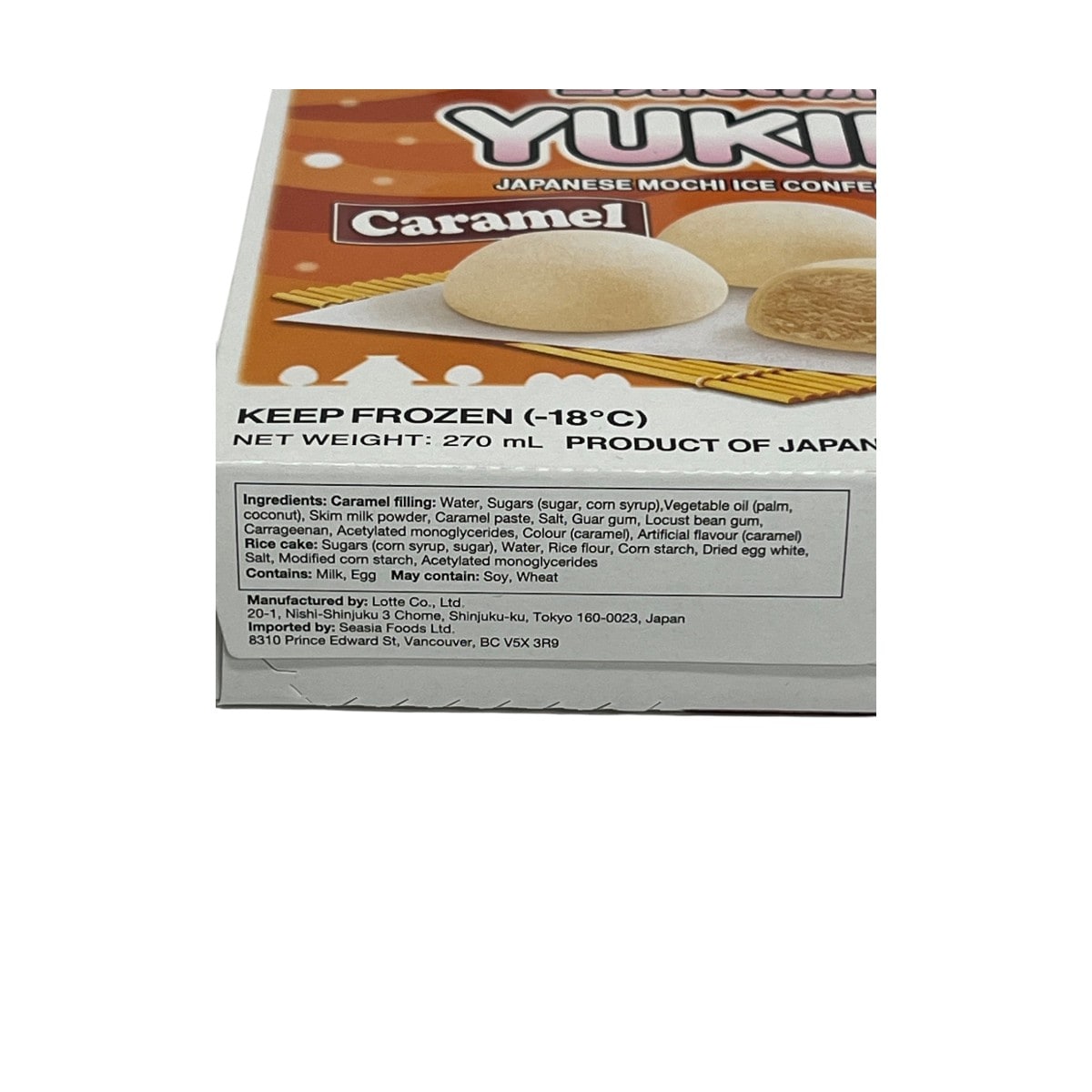 Lotte Caramel Yukimi Daifuku (270mL) ｜ 大统华超级市场