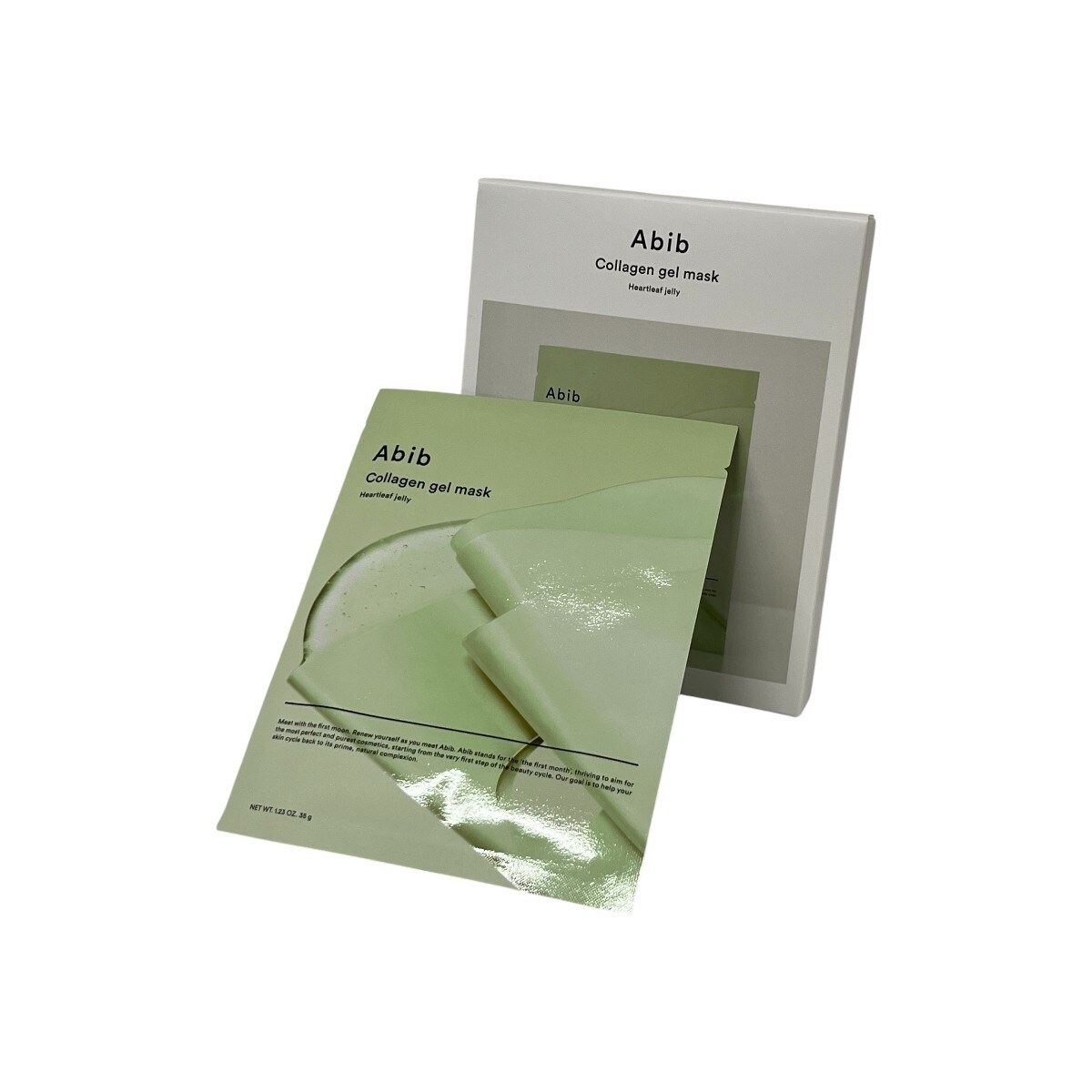 Abib Collagen Gel Mask Heartleaf (4pcs) ｜ 大统华超级市场