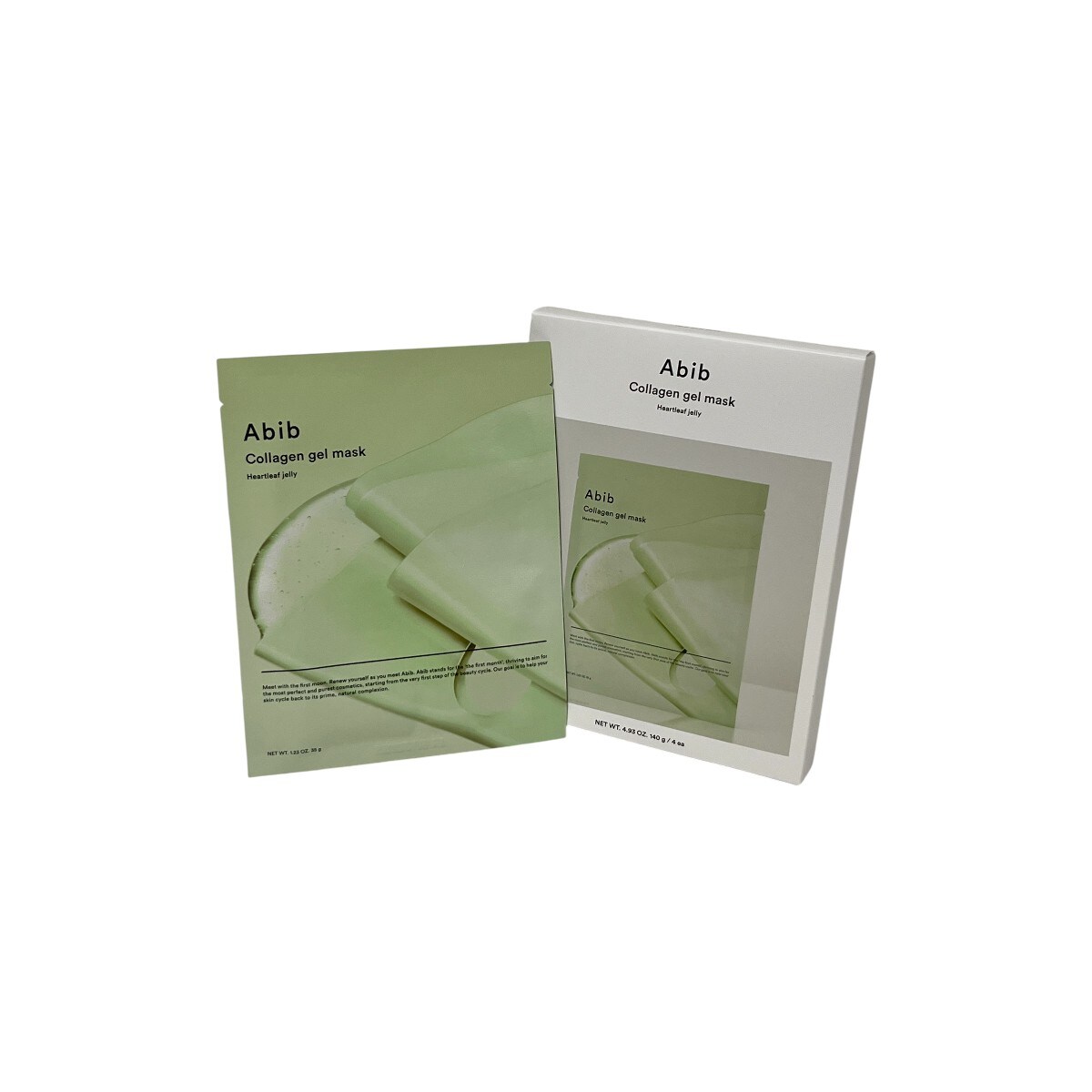 Abib Collagen Gel Mask Heartleaf (4pcs) ｜ 大统华超级市场