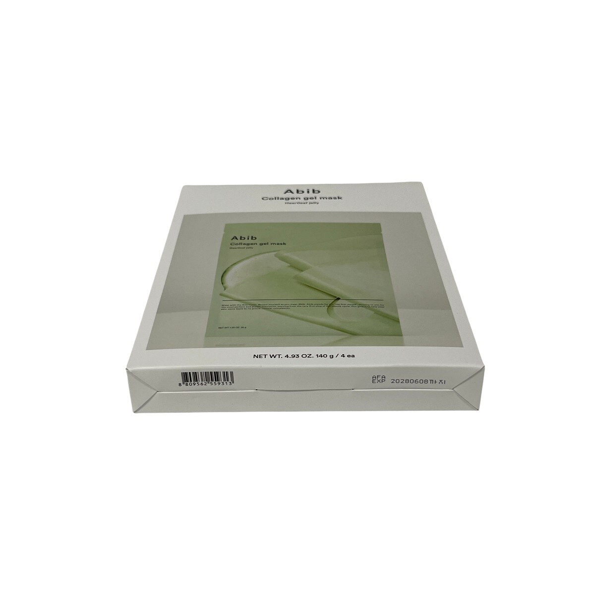 Abib Collagen Gel Mask Heartleaf (4pcs) ｜ 大统华超级市场
