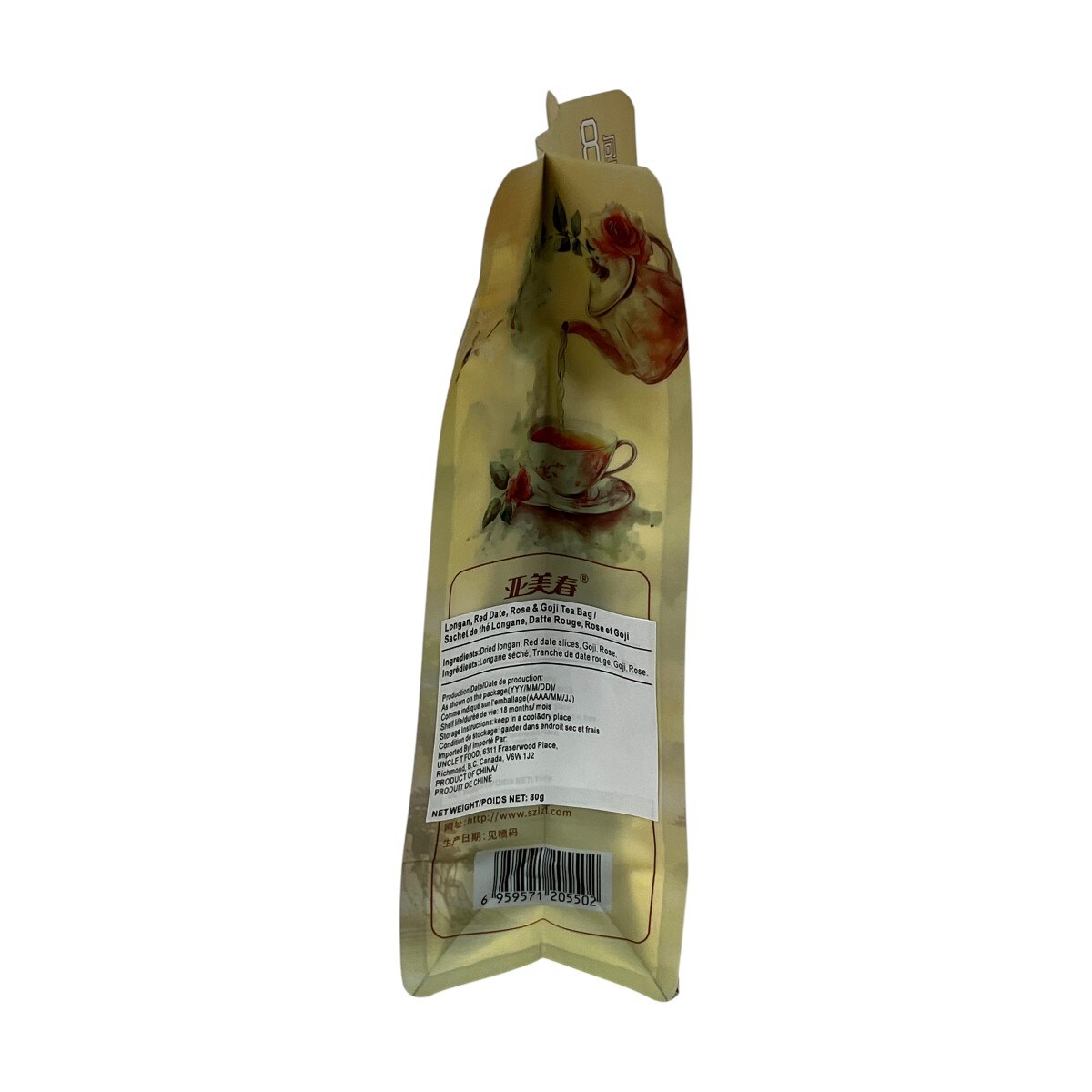 Ya Mei Chun Longan Red Date Rose Herbal Tea (80g) ｜ 大统华超级市场