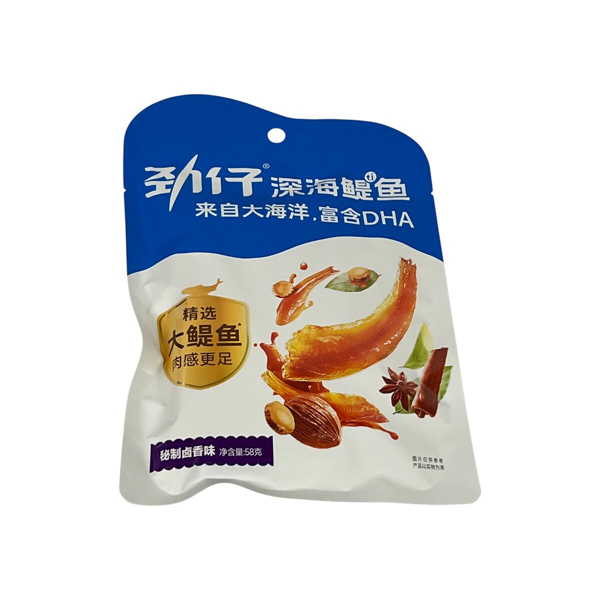 魚 Jing Zai Marinated Flavour Deep Sea Anchovies (58g) | T&T Supermarket