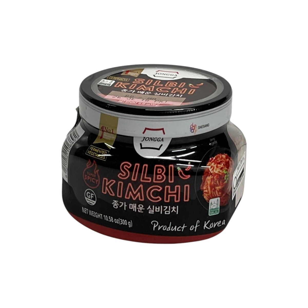 Jongga Extra Spicy Napa Cabbage Kimchi (300g) ｜ 大统华超级市场