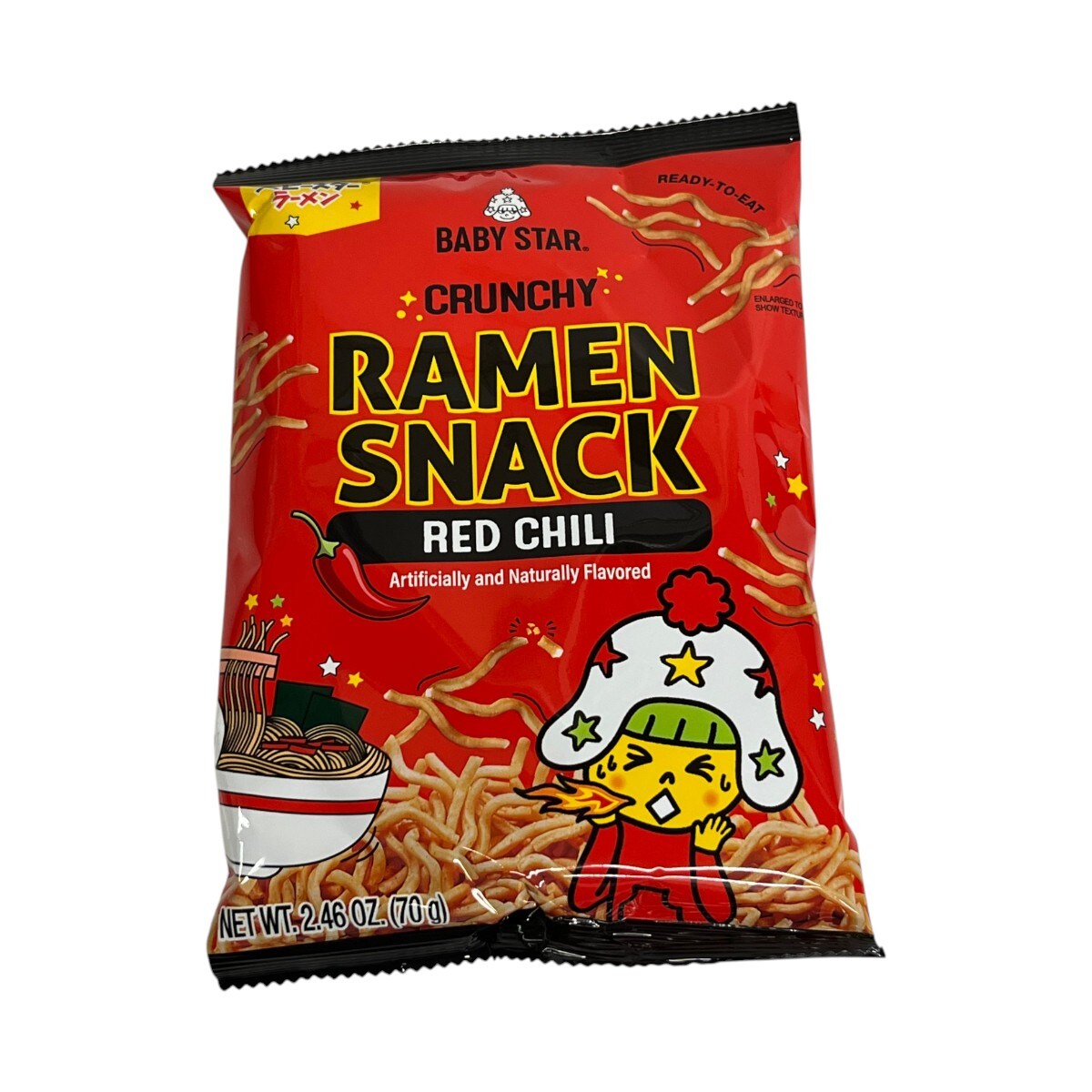 童子面 童星红辣味点心面(70g)