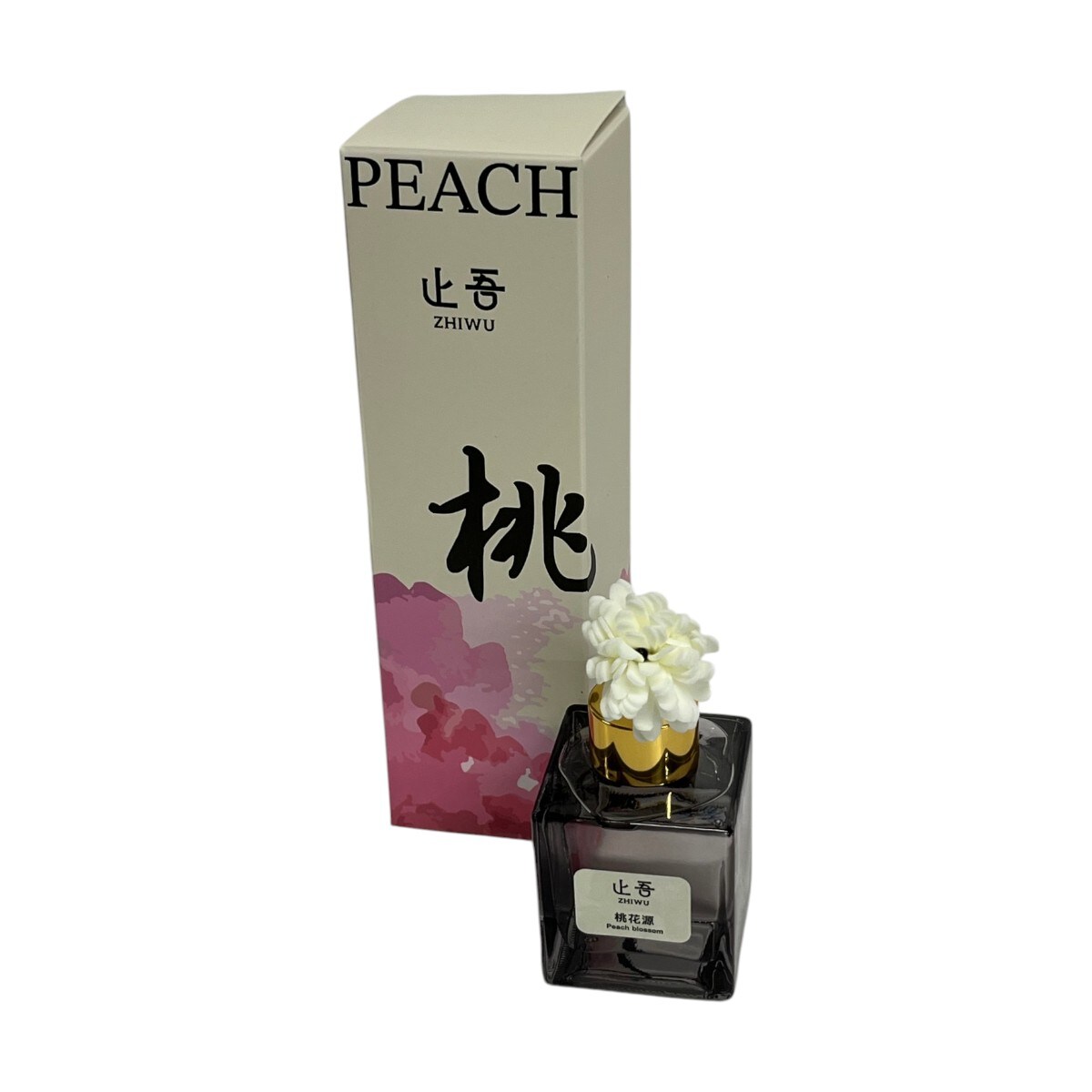 【新品未使用タグ】HEVE Petal Cloud Blouzon peach Zhi Wu Bloom Diffuser - Peach (100mL) | T&T Supermarket