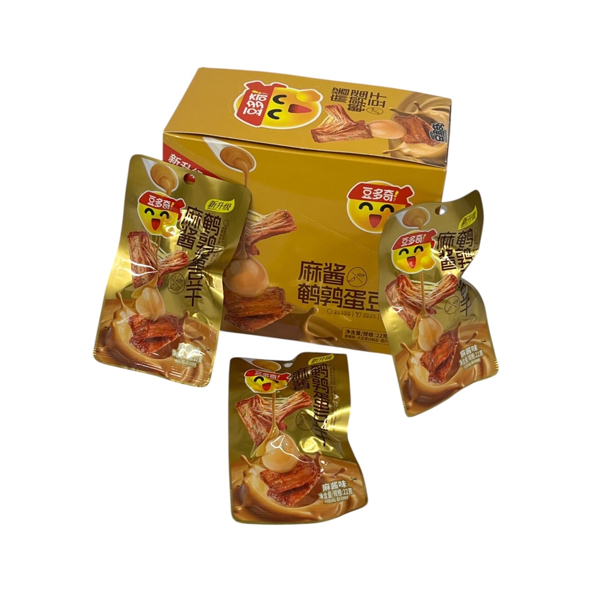 Dou Duo Qi Sesame Sauce Flavoured Quail Egg Beancurd Snack (20x22g