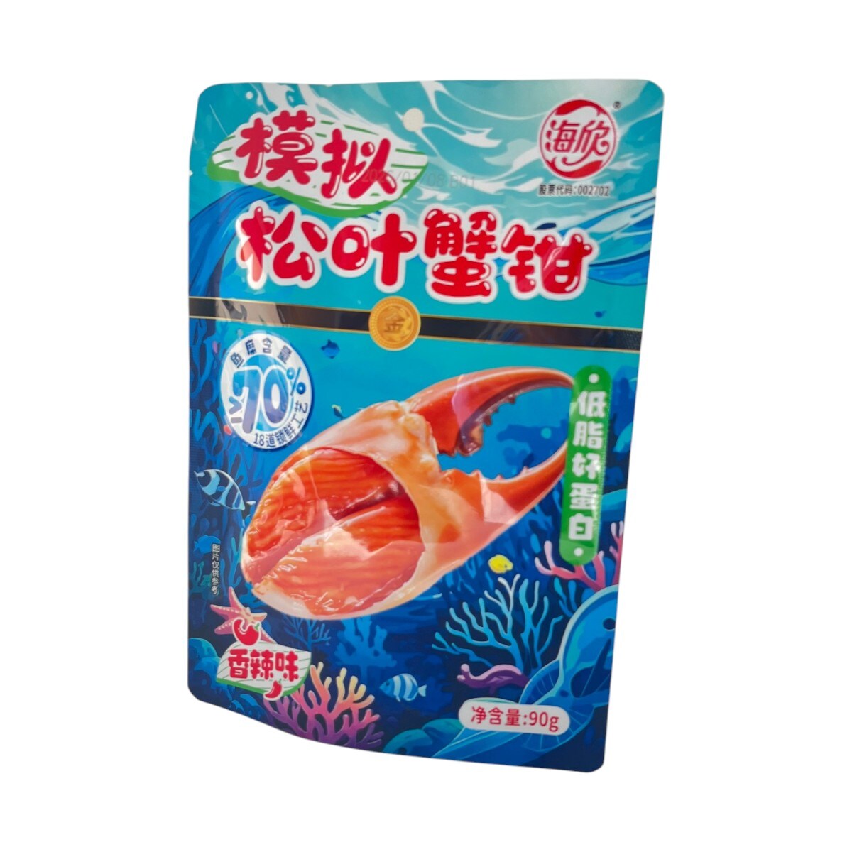 Hai Xin Spicy Flavoured Imitation Snow Crab Claws (90g) ｜ 大統華