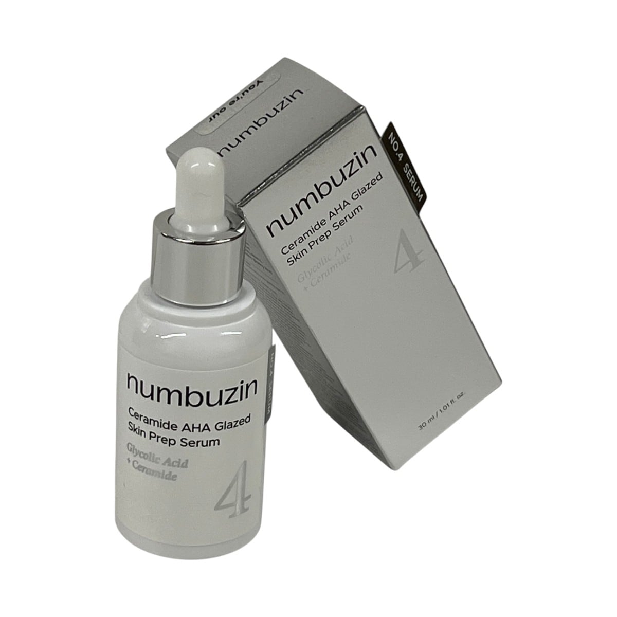 Numbuzin No.4 Ceramide AHA Glazed Skin Prep Serum (30mL) ｜ 大统华