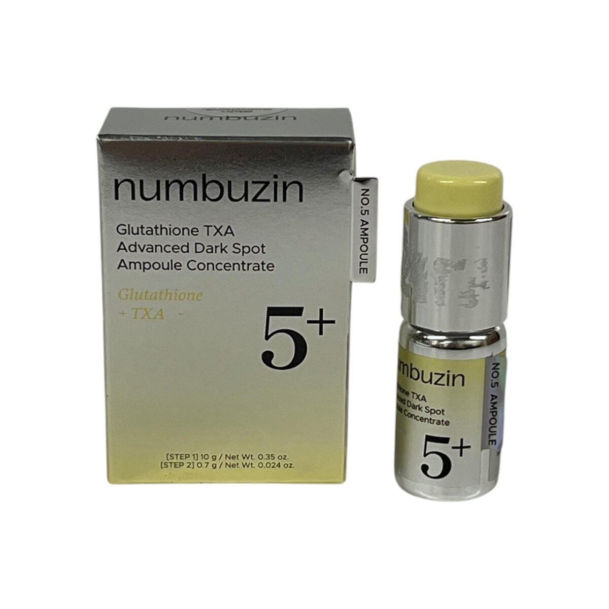 no 5 glutathione txa advanced dark spot ampoule concentrate numbuzin - No.5 Tranexamic Acid No.5 Glutathione TXA Advanced Dark
