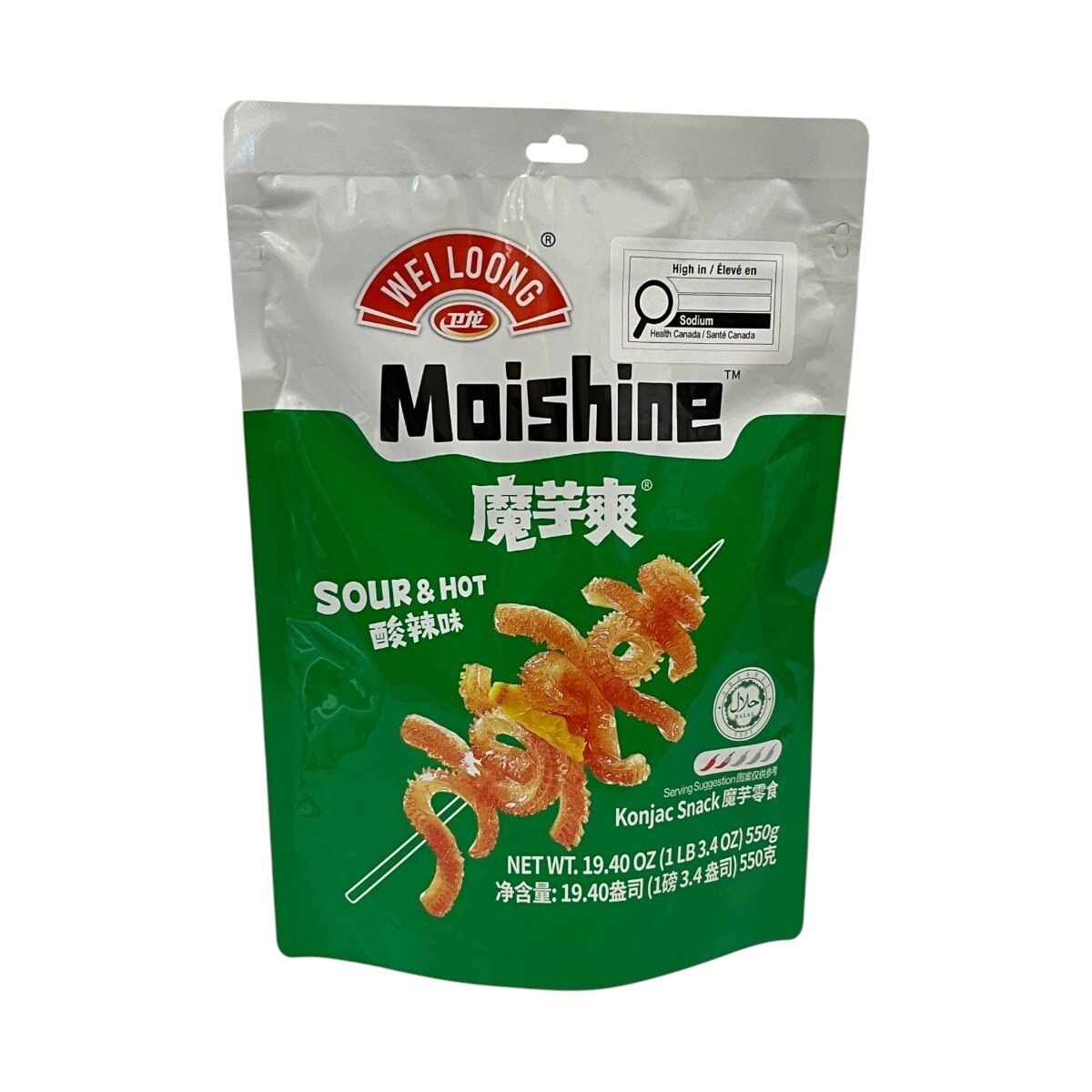 Wei Long Sour Spicy Konjac Jelly Large (550g) ｜ 大統華超級市場