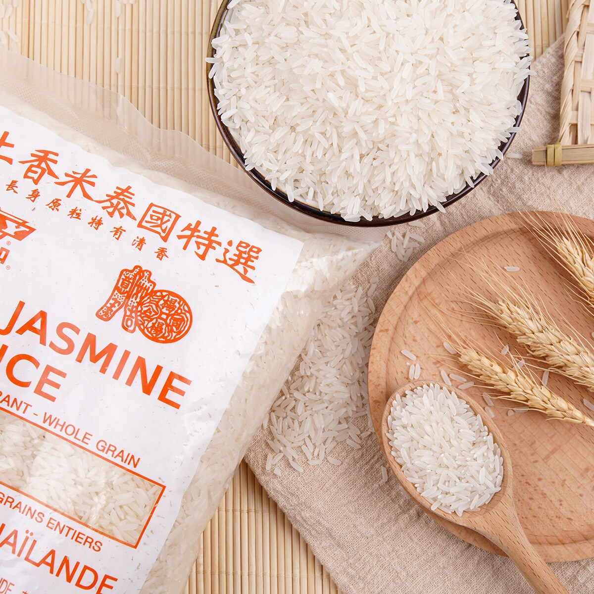米・雑穀・粉類 Thai jasmine rice 10kg THAI JASMINE RICE 10kg - 米・雑穀・粉類オンライン 通販